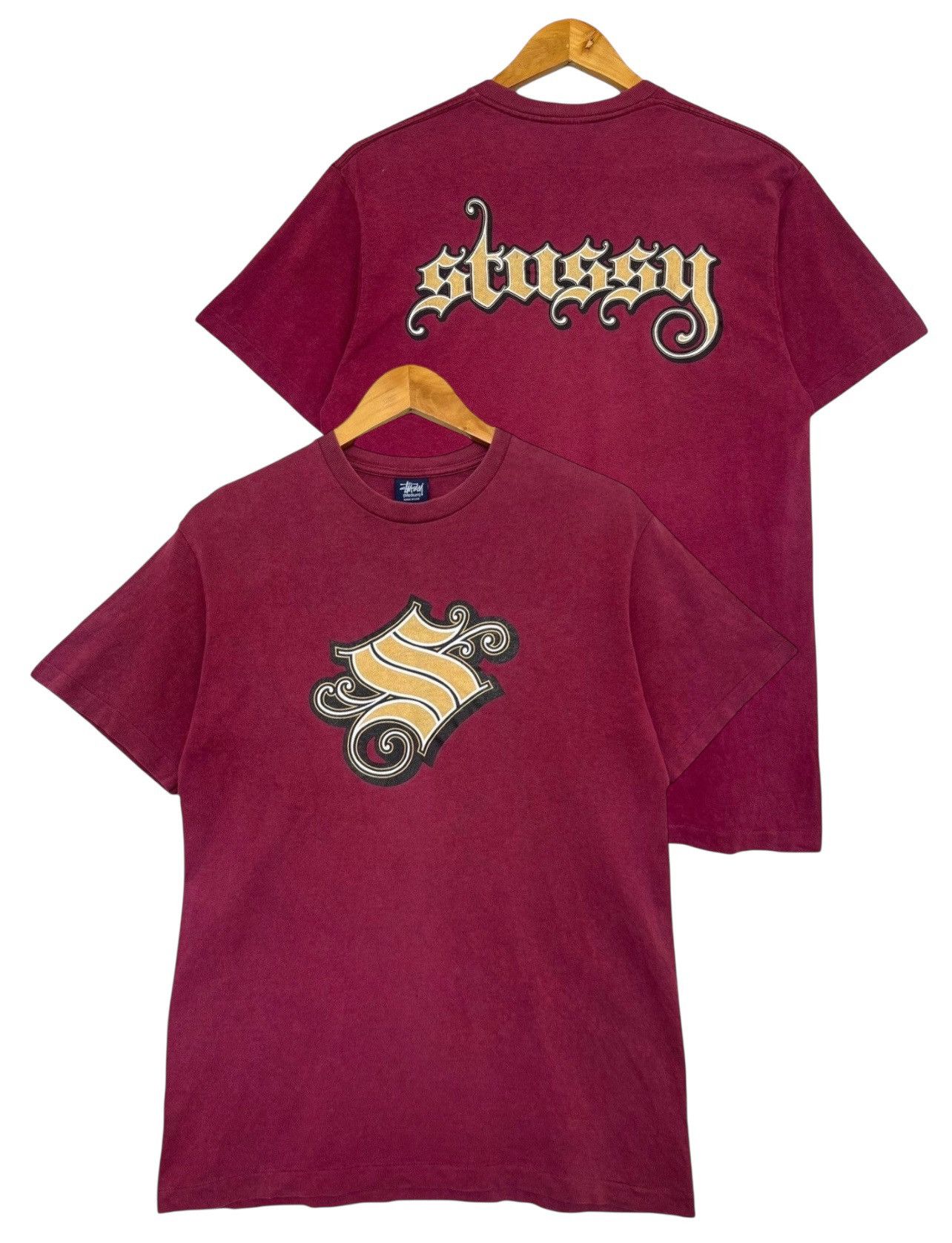 Stussy Vintage 90s Stussy Old English Tee | Grailed