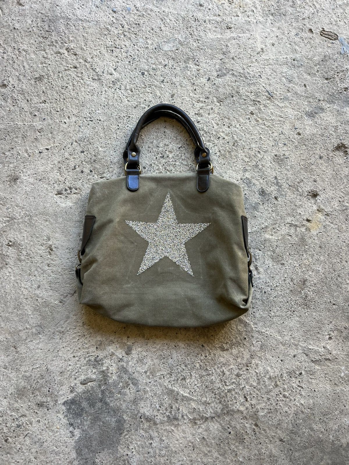 Other Vintage Y2K Cotton Hippie Bag With Pockets Streetwear Size ONE SIZE - 2 Thumbnail