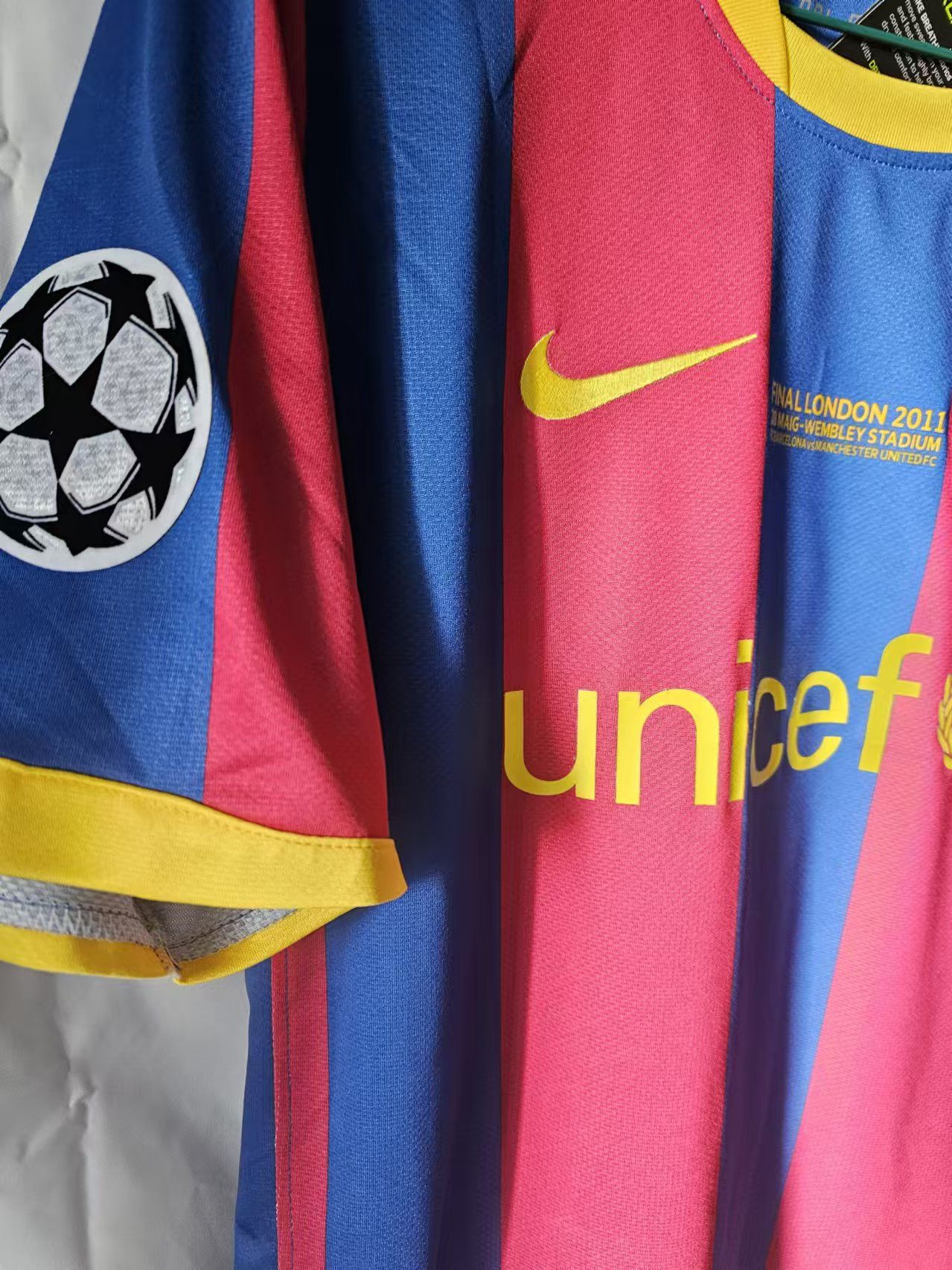 Other 2010 2011 Barcelona #10 Messi Jersey Home Size US XL / EU 56 / 4 - 4 Thumbnail