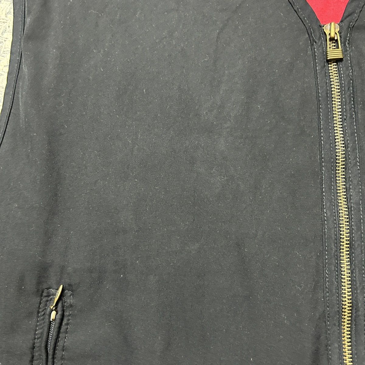 Jordan Brand × Nike × Vintage Vintage 90's Nike Air Jordan Black Vest Size US M / EU 48-50 / 2 - 11 Thumbnail