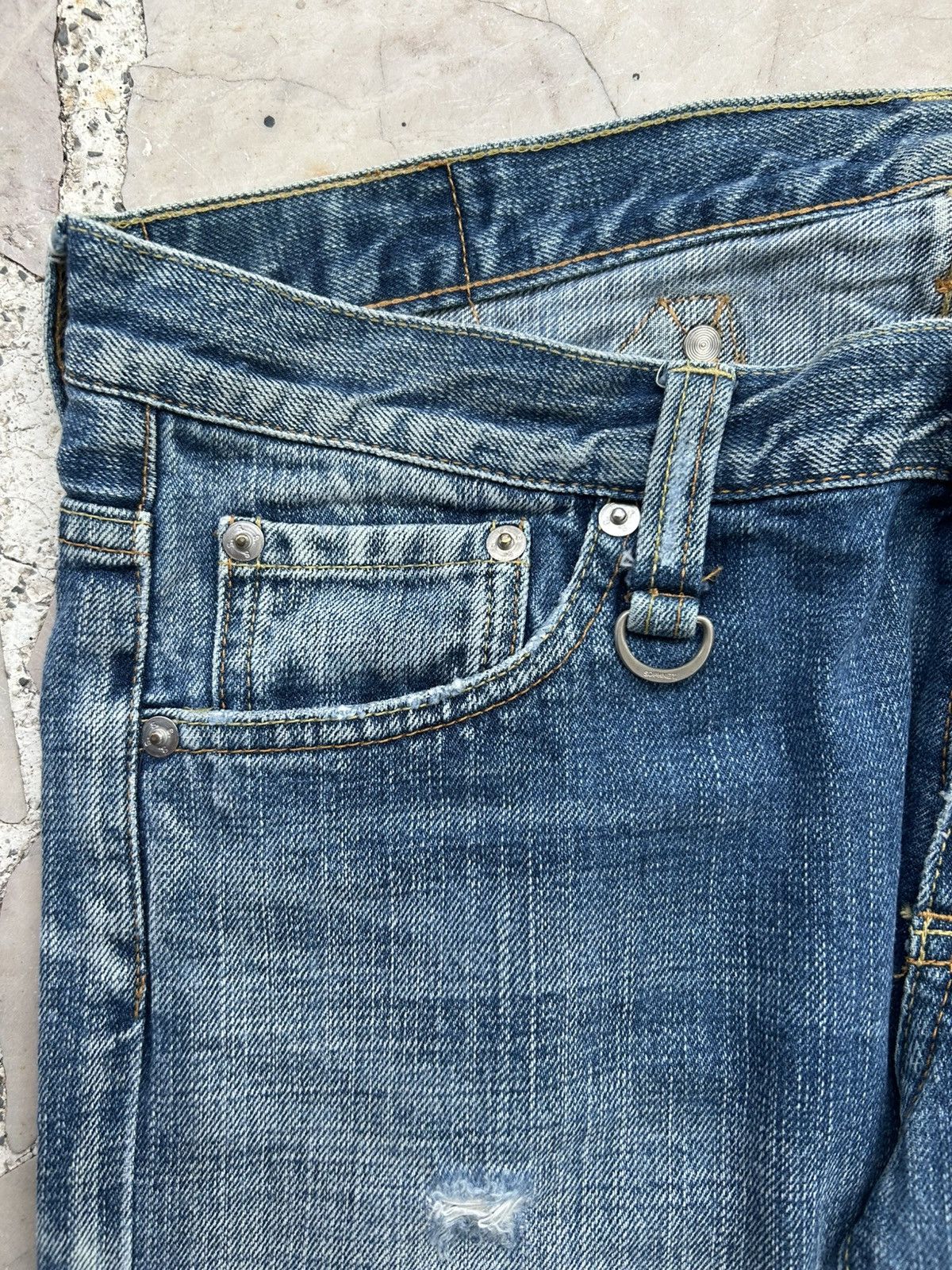 Sophnet. Sophnet Japan Vintage Blue Denim Size 32" / US 10 / IT 46 - 5 Thumbnail