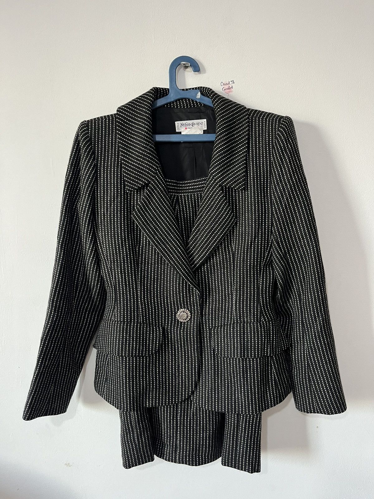 Yves Saint Laurent Yves Saint Laurent rive Gauche Ensemble Size M / US 6-8 / IT 42-44 - 22 Thumbnail