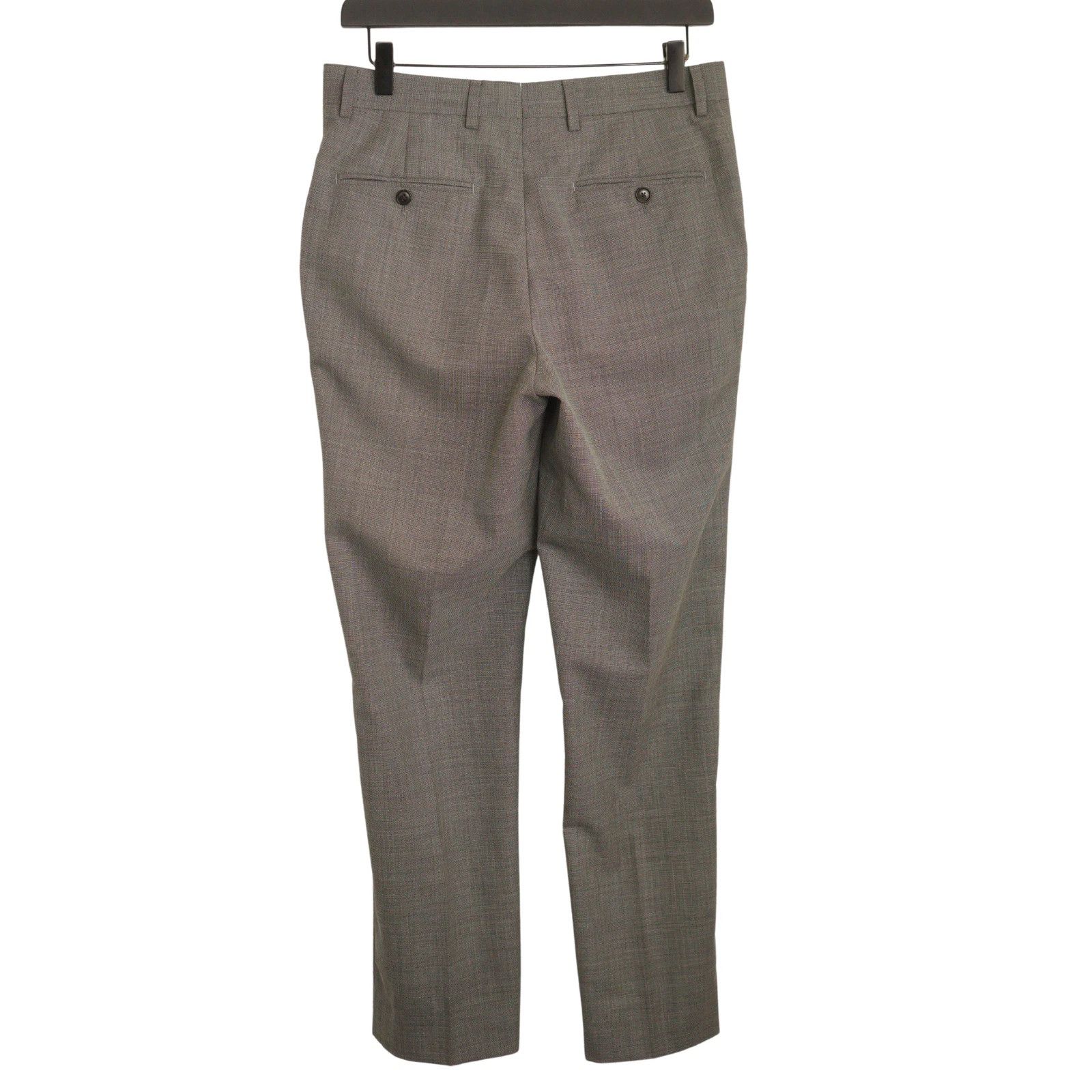 Suitsupply Men Suitsupply Suit Grey Hartford Wool Super Ethomas US34 Size 34R - 6 Thumbnail