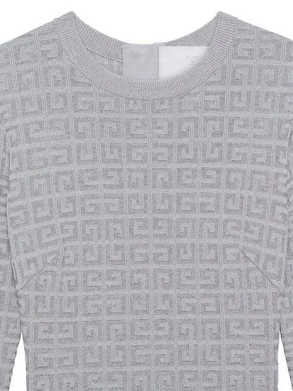 Givenchy o1loc1c0824 Dress in Silver Size XL / US 12-14 / IT 48-50 - 4 Thumbnail