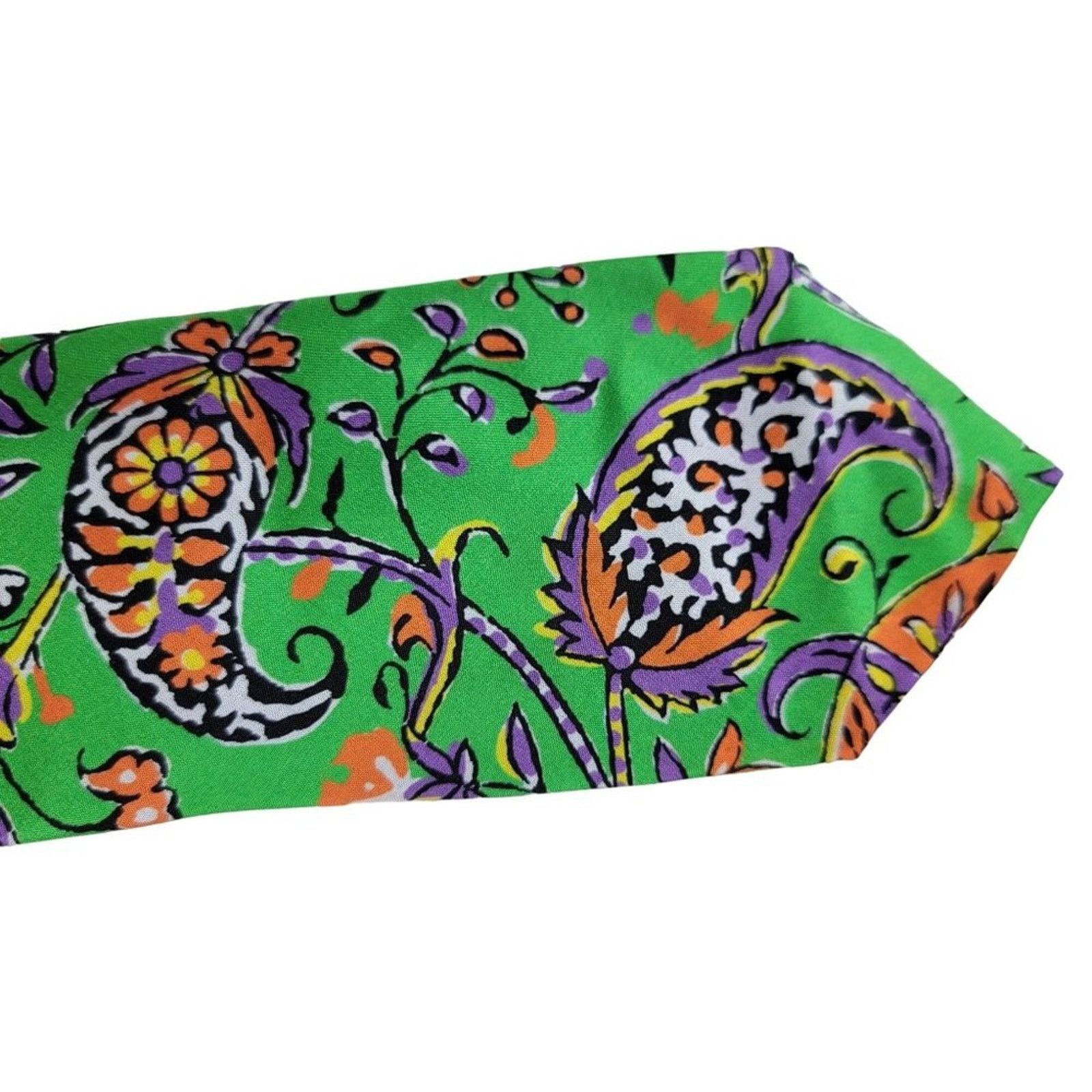 Polo Ralph Lauren Polo Ralph Lauren 100% Silk Paisley Neck Tie Size ONE SIZE - 4 Thumbnail