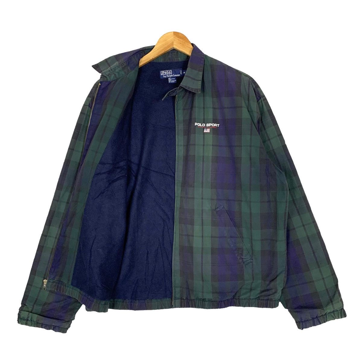 Vintage Polo by Ralph Lauren Plaid Full Zip Jacket