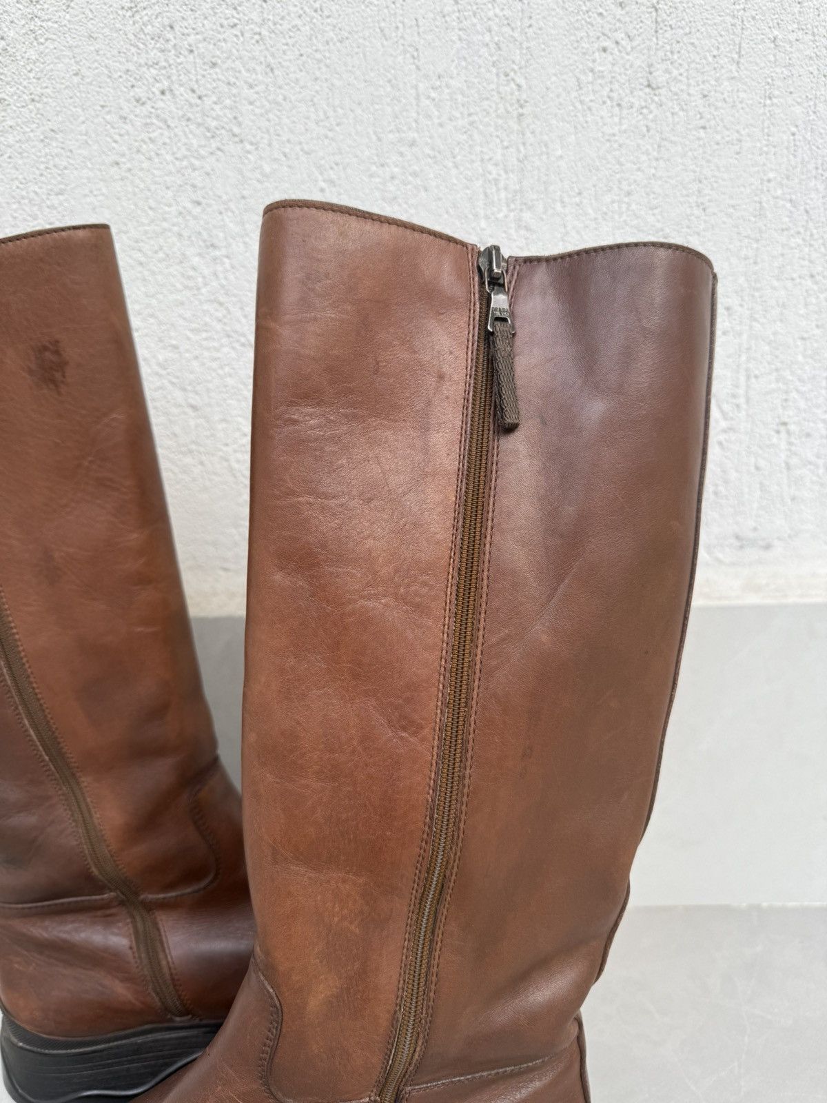 Prada ❤️🔥Rare lug sole boots Size US 8 / IT 38 - 14 Thumbnail