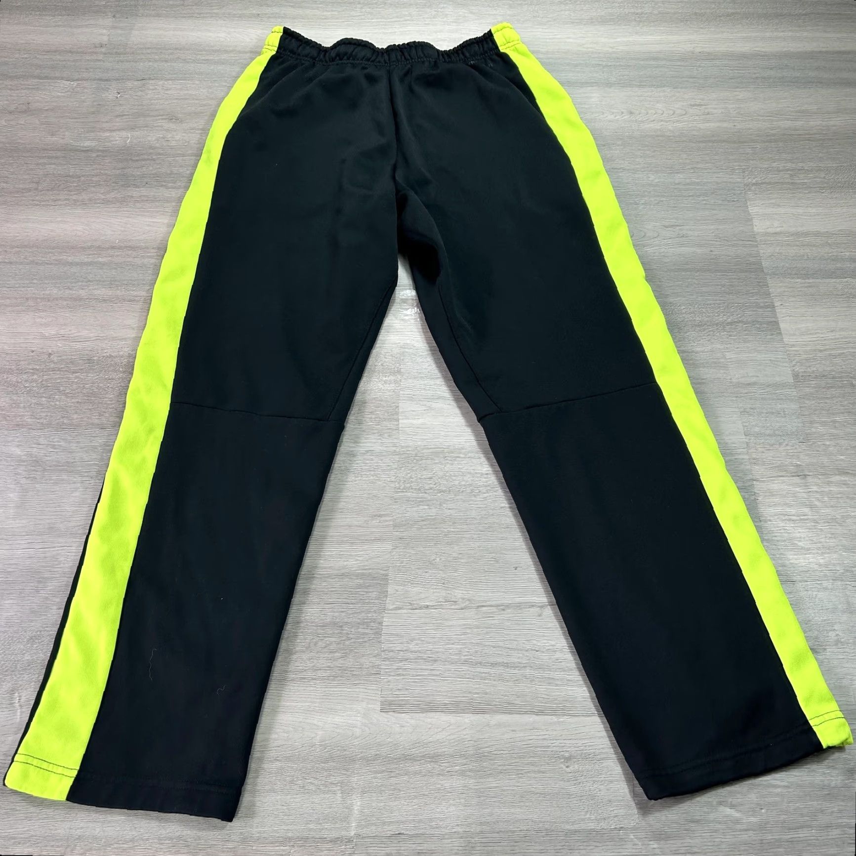 Nike Nike Therma-FIT Track Pants Mens M Black Fleece Stripe Athletic 646676-011 Size US 31 - 2 Thumbnail
