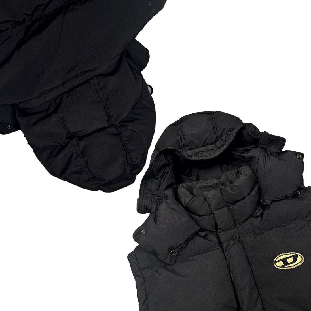 Diesel Diesel - Hooded Technical Gilet - Black - XL Size US XL / EU 56 / 4 - 4 Thumbnail