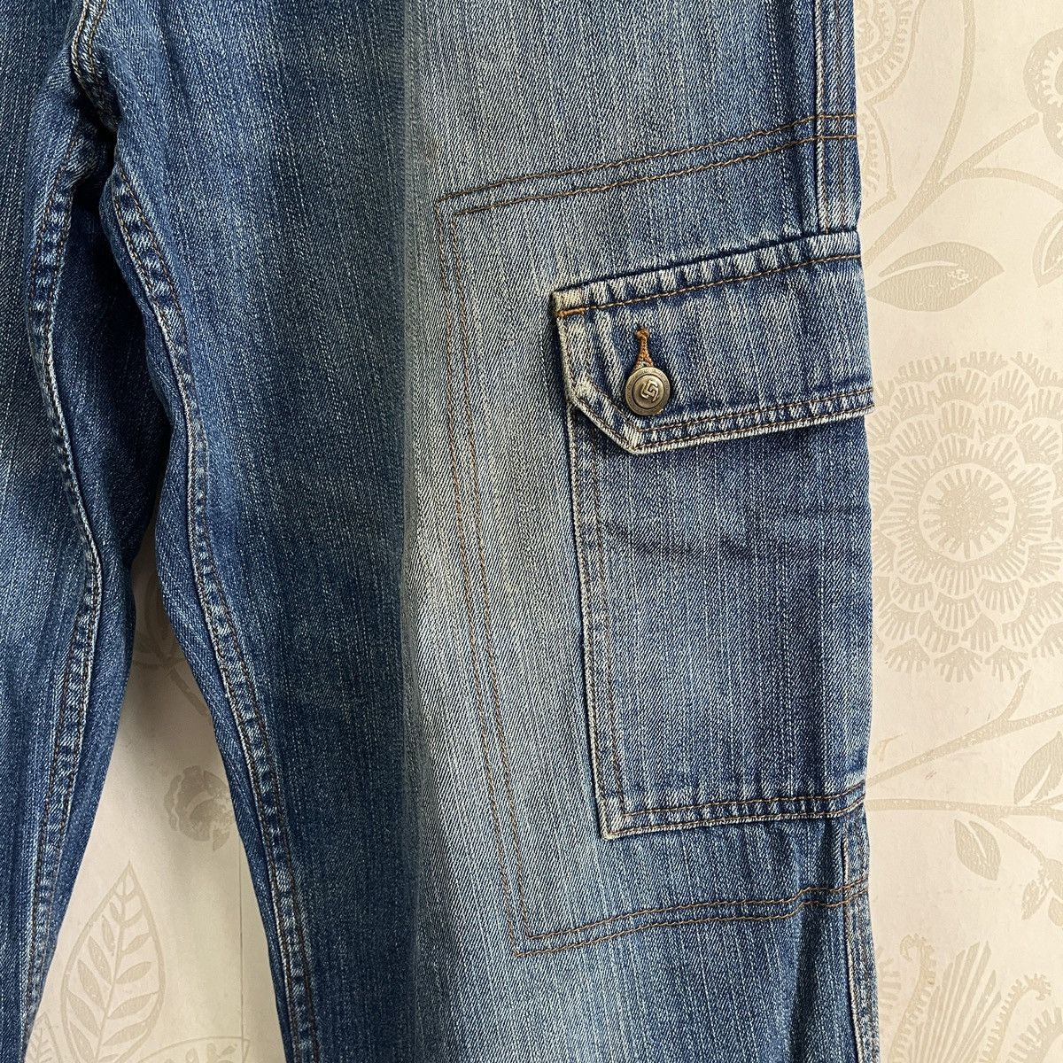 Vintage Baggy Jeans State Property Skaters Denim Size US 36 / EU 52 - 8 Thumbnail