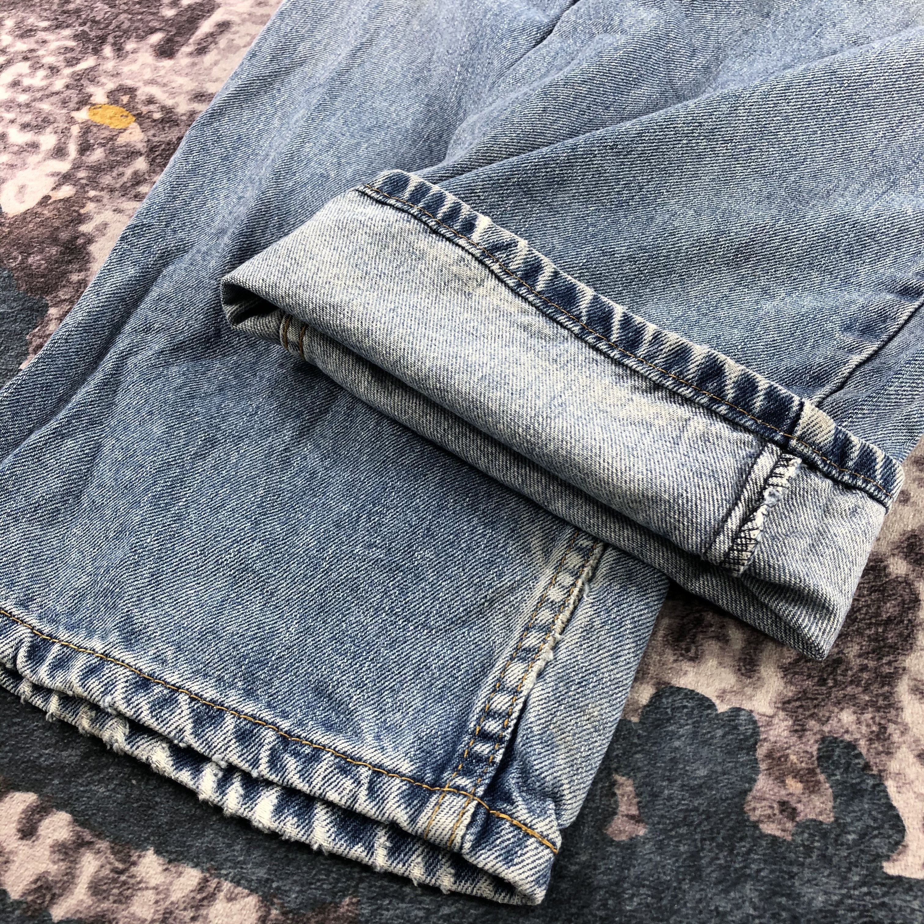 Levi's × Vintage Vintage Light Wash Levis 550 Jeans-JM2839 Size US 41 - 9 Thumbnail