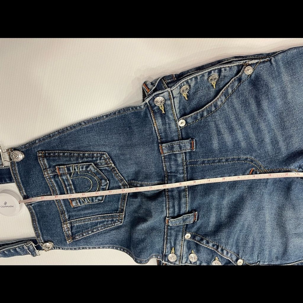 True Religion True Religion Hall Mid Capri Blue Jeans Overall Size S Size US 30 / EU 46 - 6 Thumbnail
