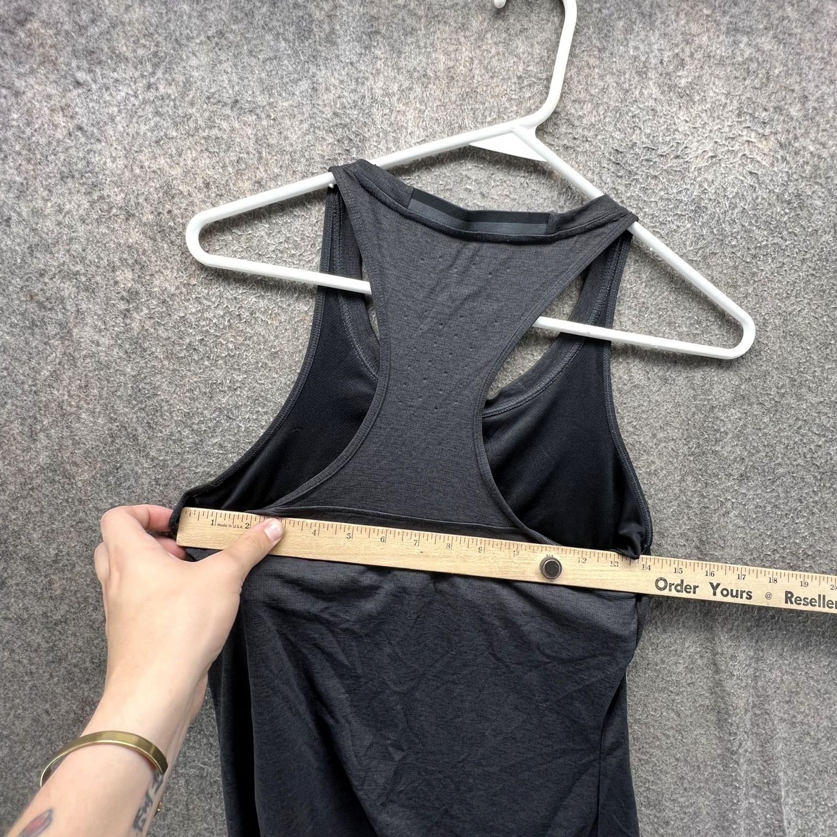 Adidas Adidas Climachill Tank Top Womens Small Gray Racerback Running Athletic AJ6930 Size S / US 4 / IT 40 - 6 Thumbnail
