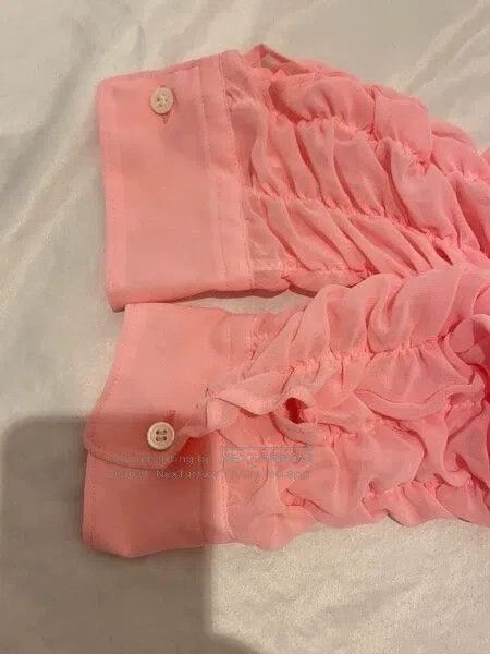 Other Comme Des Garcons Pink floral shirt top Size M / US 6-8 / IT 42-44 - 6 Thumbnail
