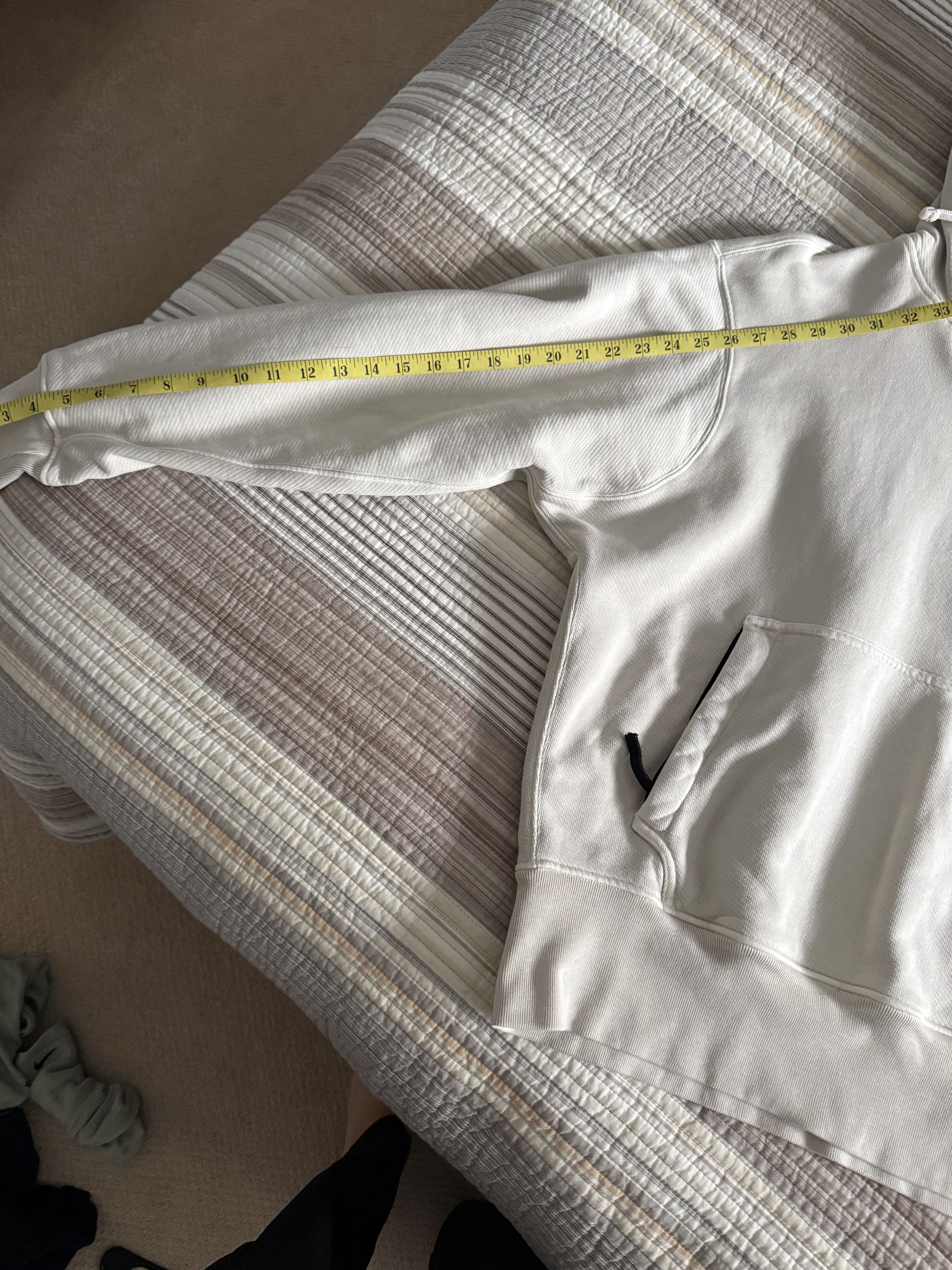 Stone Island Stone Island Off-White Garment-Dyed Hoodie Size US M / EU 48-50 / 2 - 11 Thumbnail