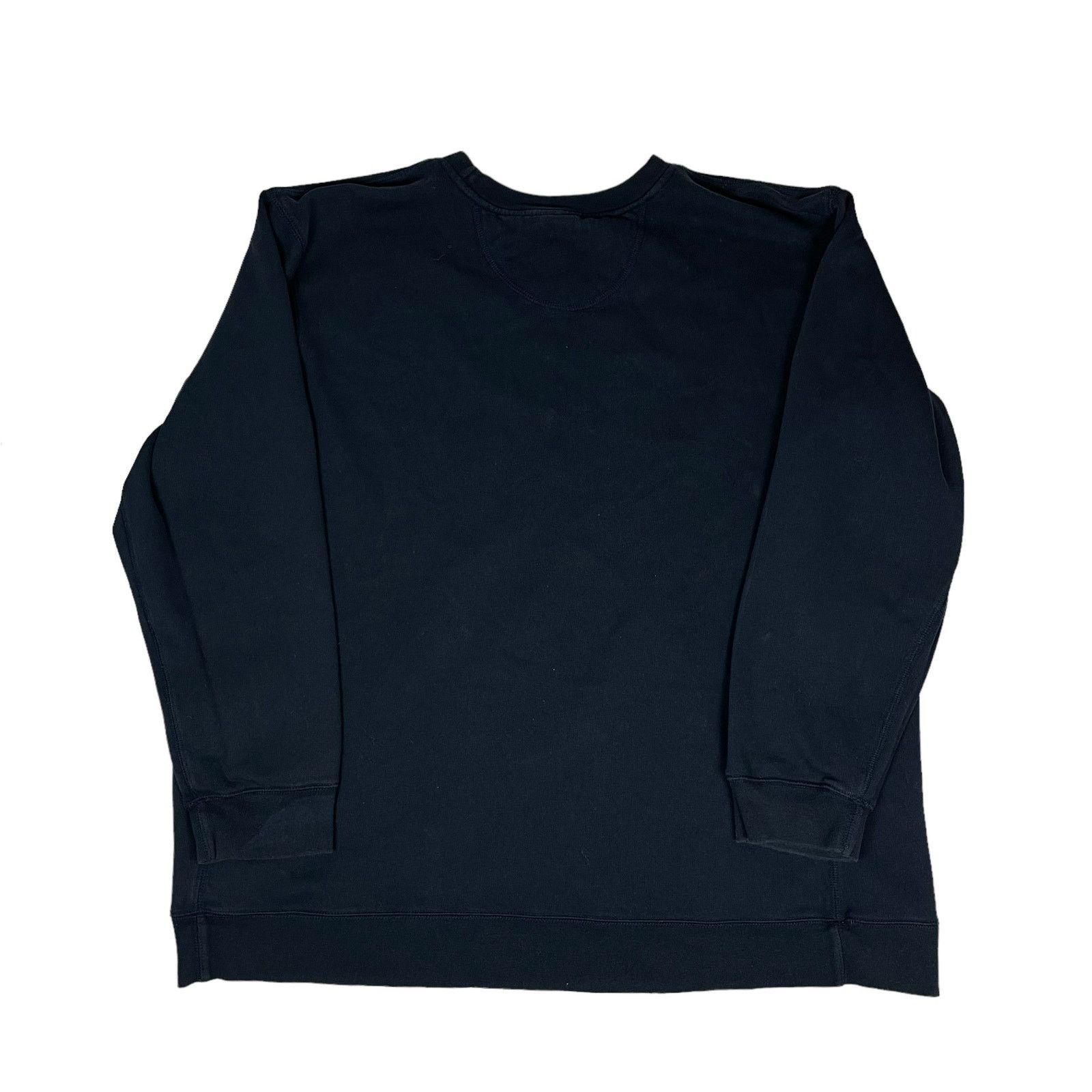 Nike × Vintage Vintage Nike Mens blue Spellout Fleece Lined Sweatshirt 2XL Size US XXL / EU 58 / 5 - 7 Thumbnail