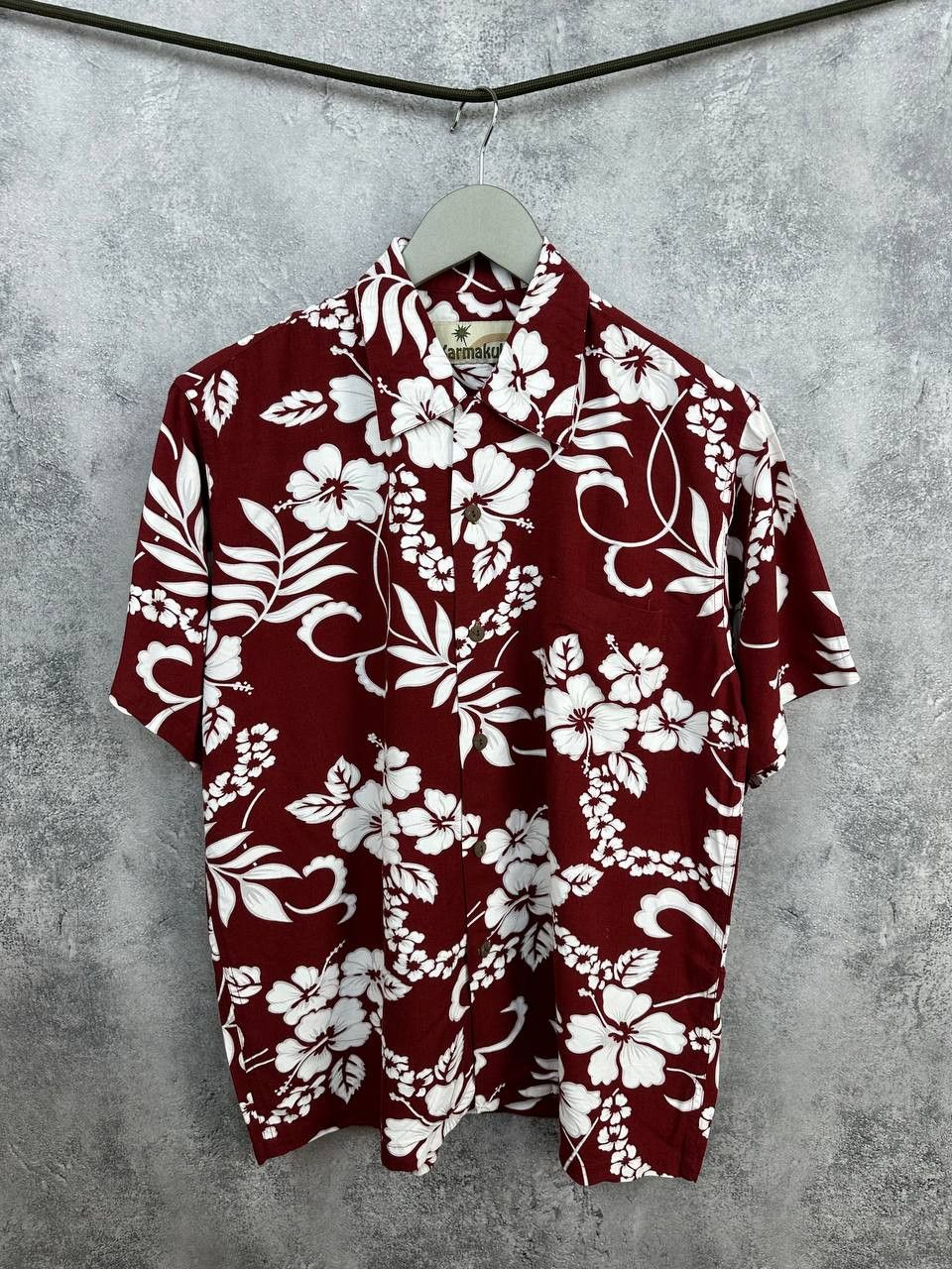 Other Karmakula Aloha Hawaiian Shirt Red Floral SS Vintage Style Size US S / EU 44-46 / 1 - 1 Thumbnail