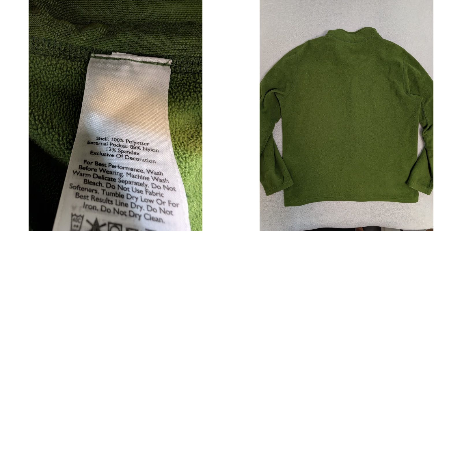 Eddie Bauer VINTAGE? Eddie Bauer First Ascent Men's XL Full Zip Fleece Jacket Green Coat Size US XL / EU 56 / 4 - 8 Thumbnail