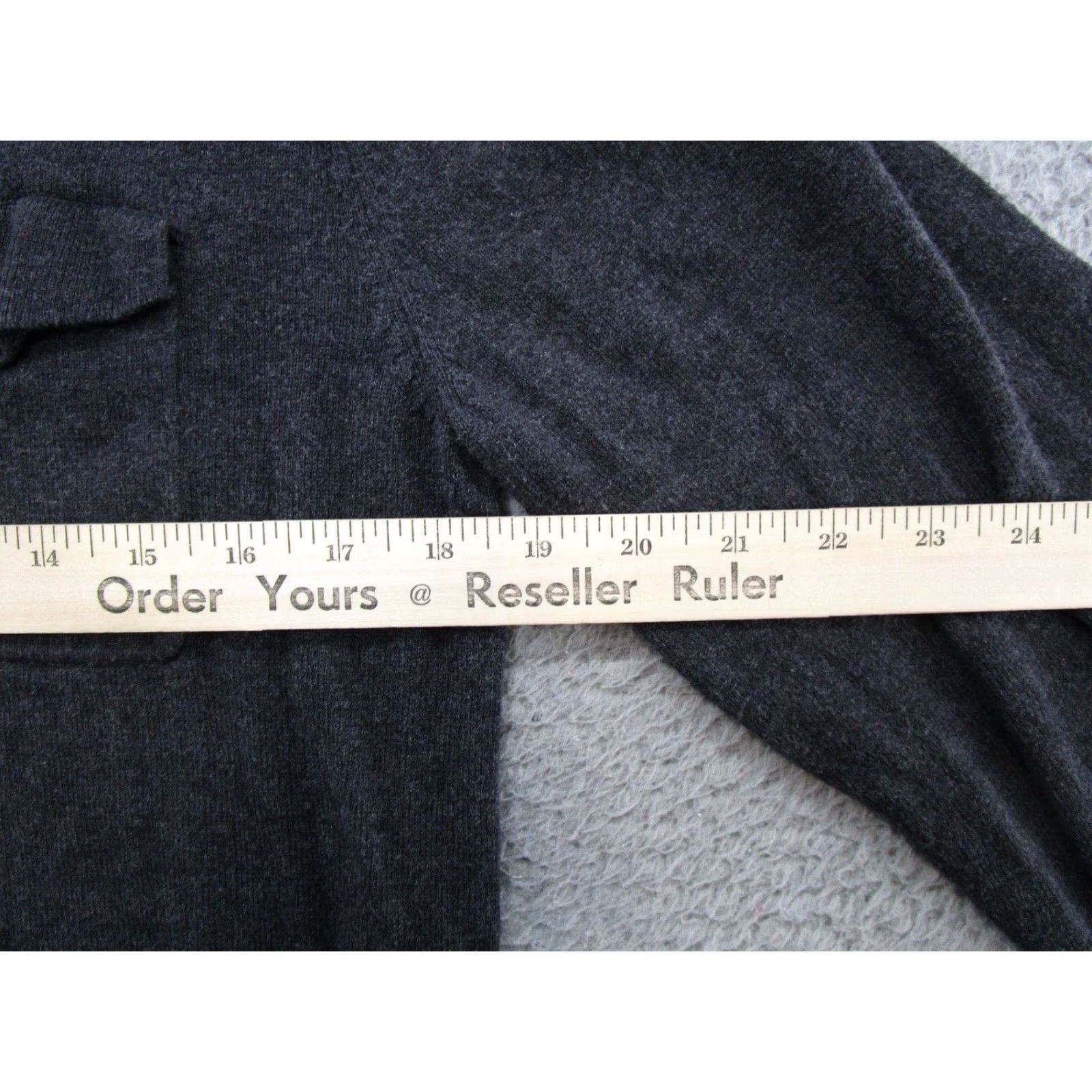 Vintage J. Ferrar Cardigan Sweater Modal Cotton Blend Button Up Men's M Black Size US M / EU 48-50 / 2 - 4 Thumbnail