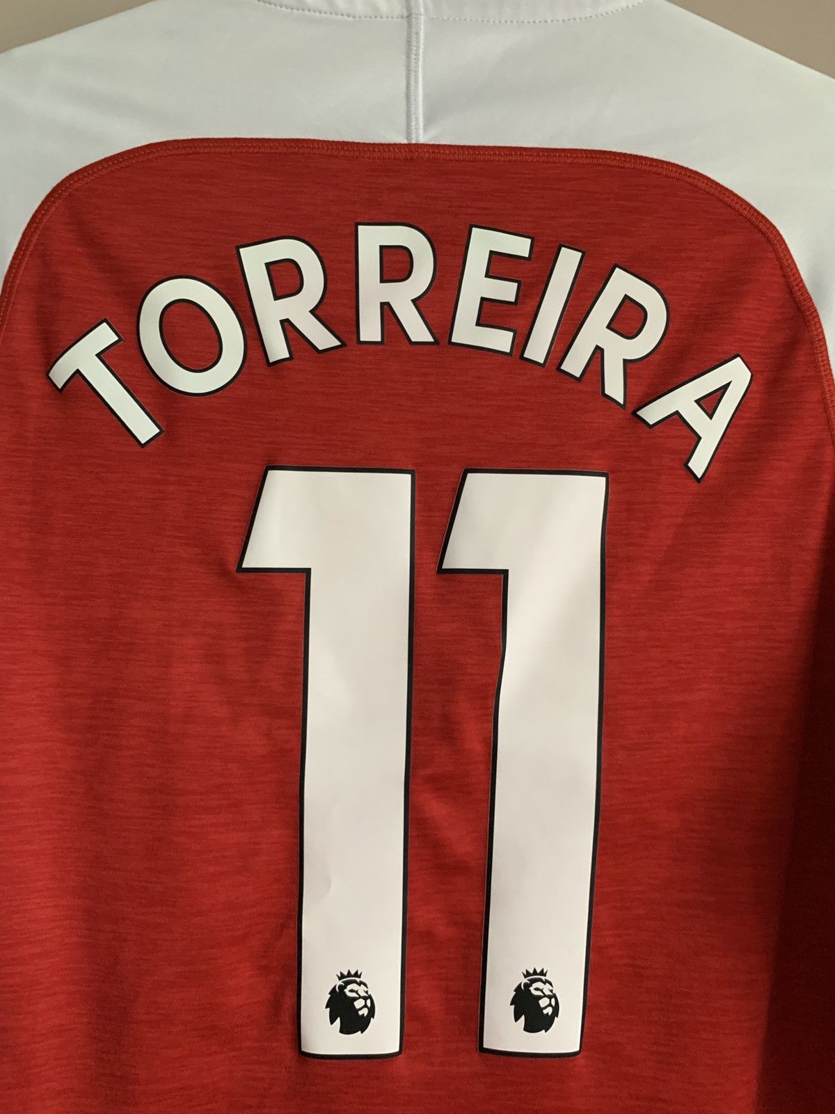 Puma Arsenal London Home Football Shirt Puma Soccer TORREIRA#11 Size US XS / EU 42 / 0 - 9 Thumbnail