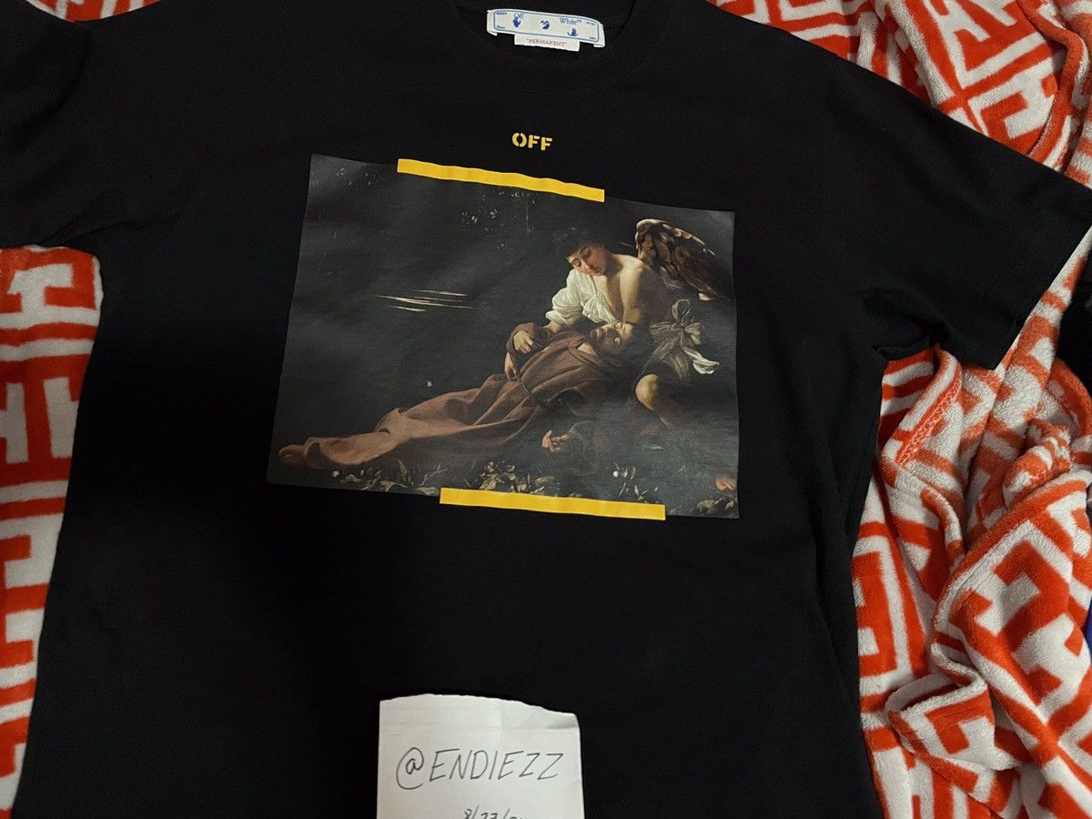 Off-White OFF-White St.Fran T-shirt, back arrow logo Size US M / EU 48-50 / 2 - 3 Thumbnail
