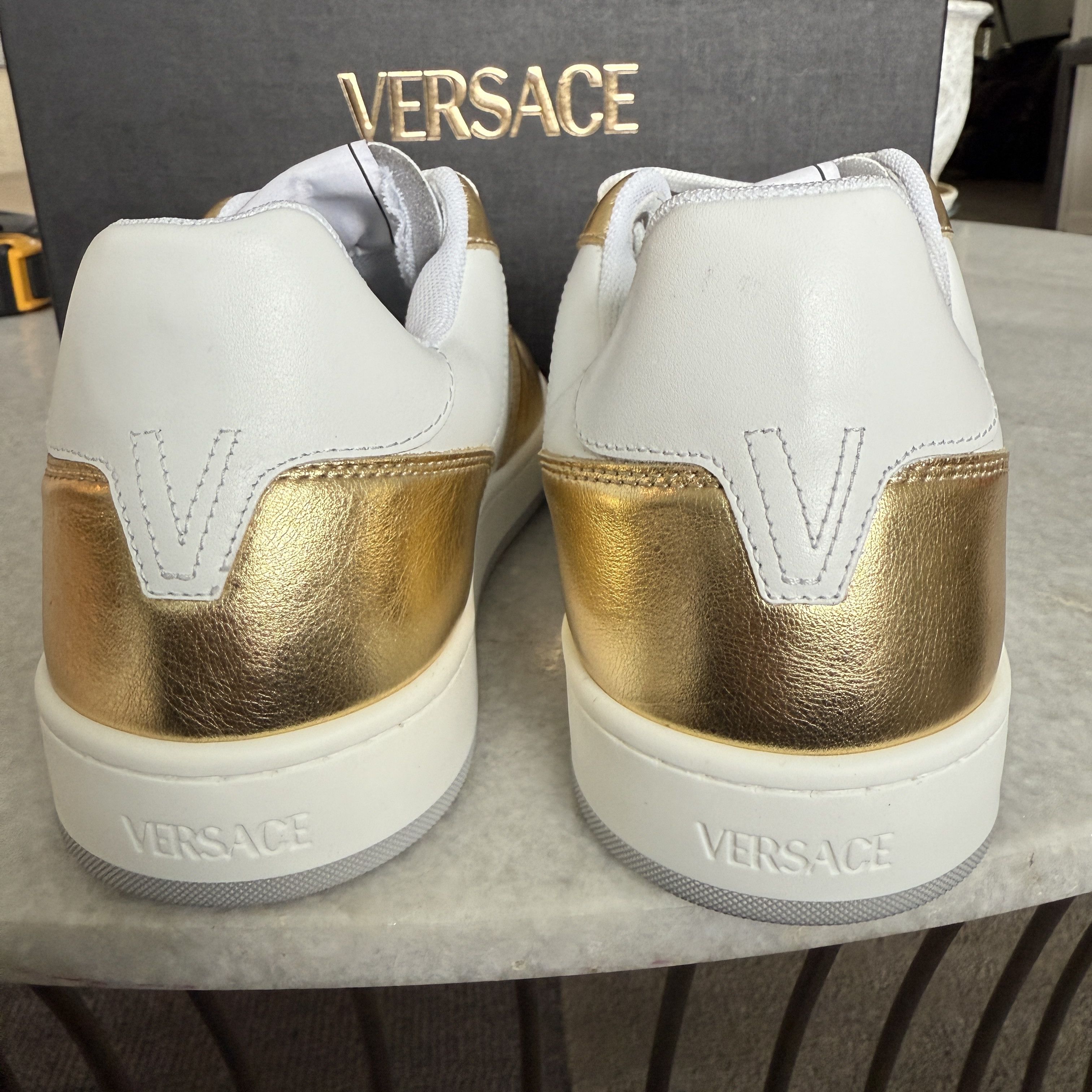 Versace Versace Medusa Leather Women's Sneaker Shoe, 1014316, 39.5 Size US 9.5 / IT 39.5 - 11 Thumbnail