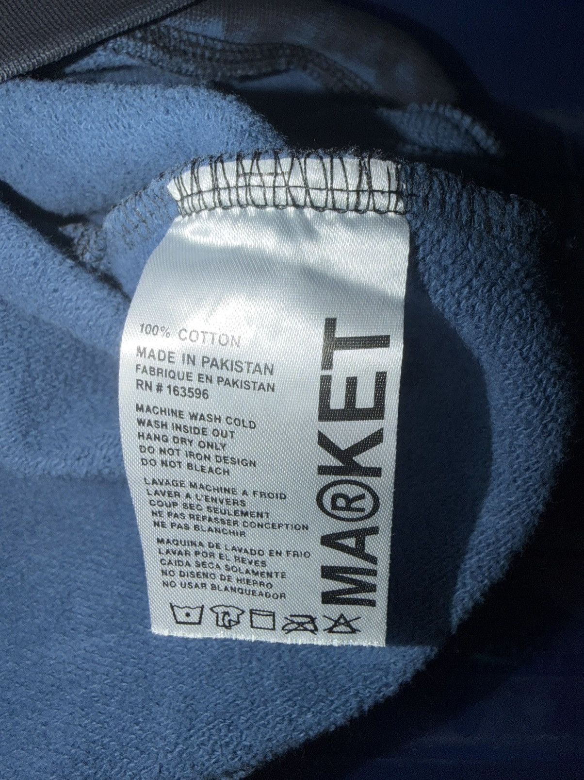 Market NWOT Market Shattered Backboard Crewneck Sweatshirt AOP Size US M / EU 48-50 / 2 - 4 Thumbnail