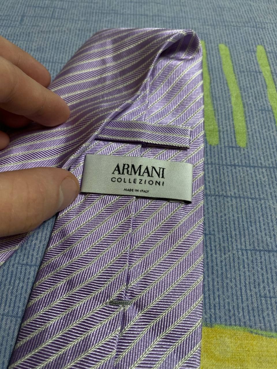Armani Vintage Georgio Armani Men's Tie Size ONE SIZE - 5 Thumbnail