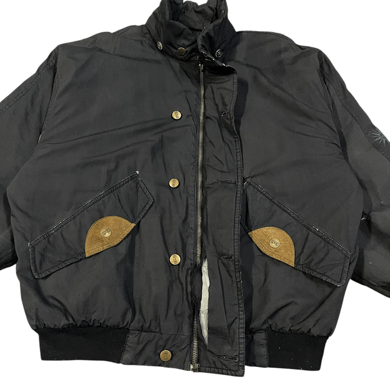 Used Future Vintage Used Hardware Bomber Jacket Thrashed Size US M / EU 48-50 / 2 - 11 Thumbnail