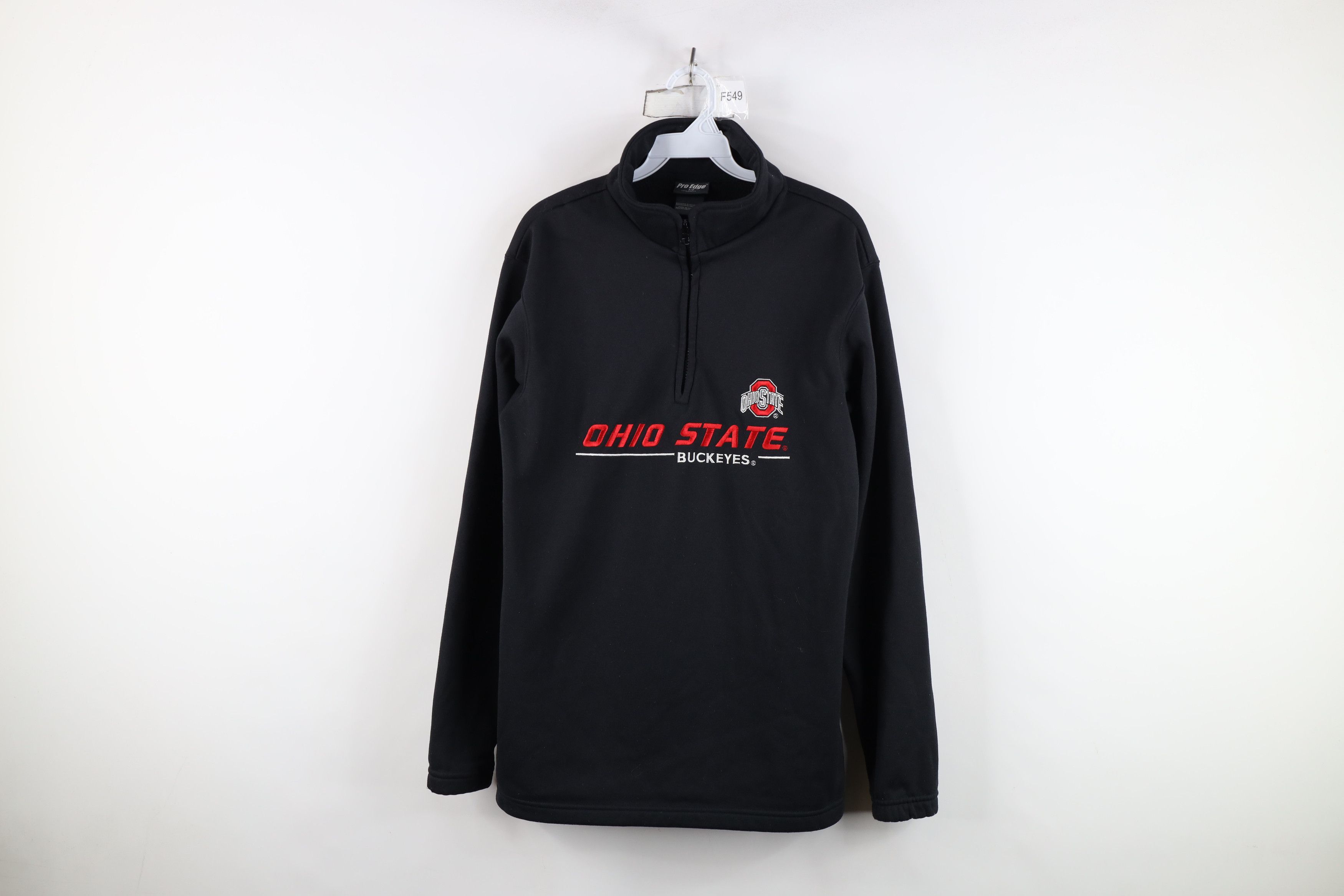 Vintage Vintage Ohio State University Half Zip Fleece Sweatshirt Size US S / EU 44-46 / 1 - 1 Thumbnail