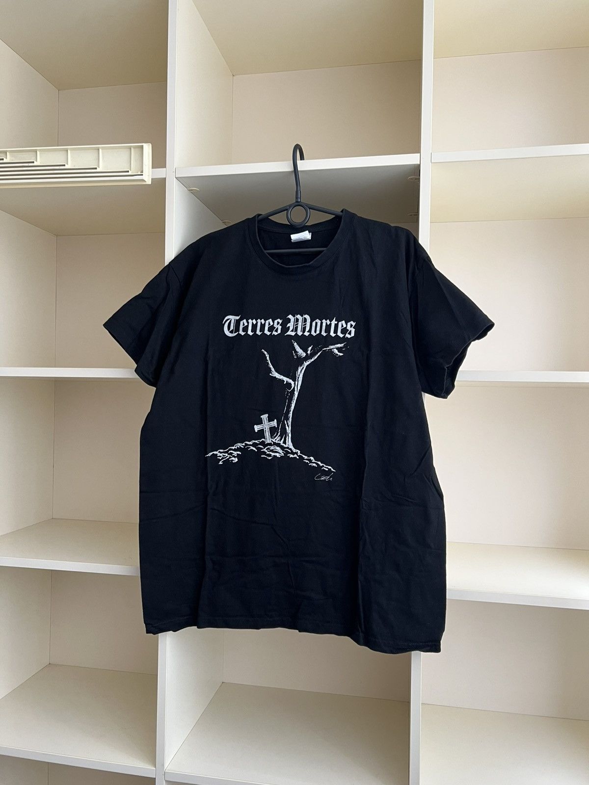 Band Tees Vintage Terres Mortes Black Metal Rock T-Shirt Tee Size L Size US L / EU 52-54 / 3 - 6 Thumbnail