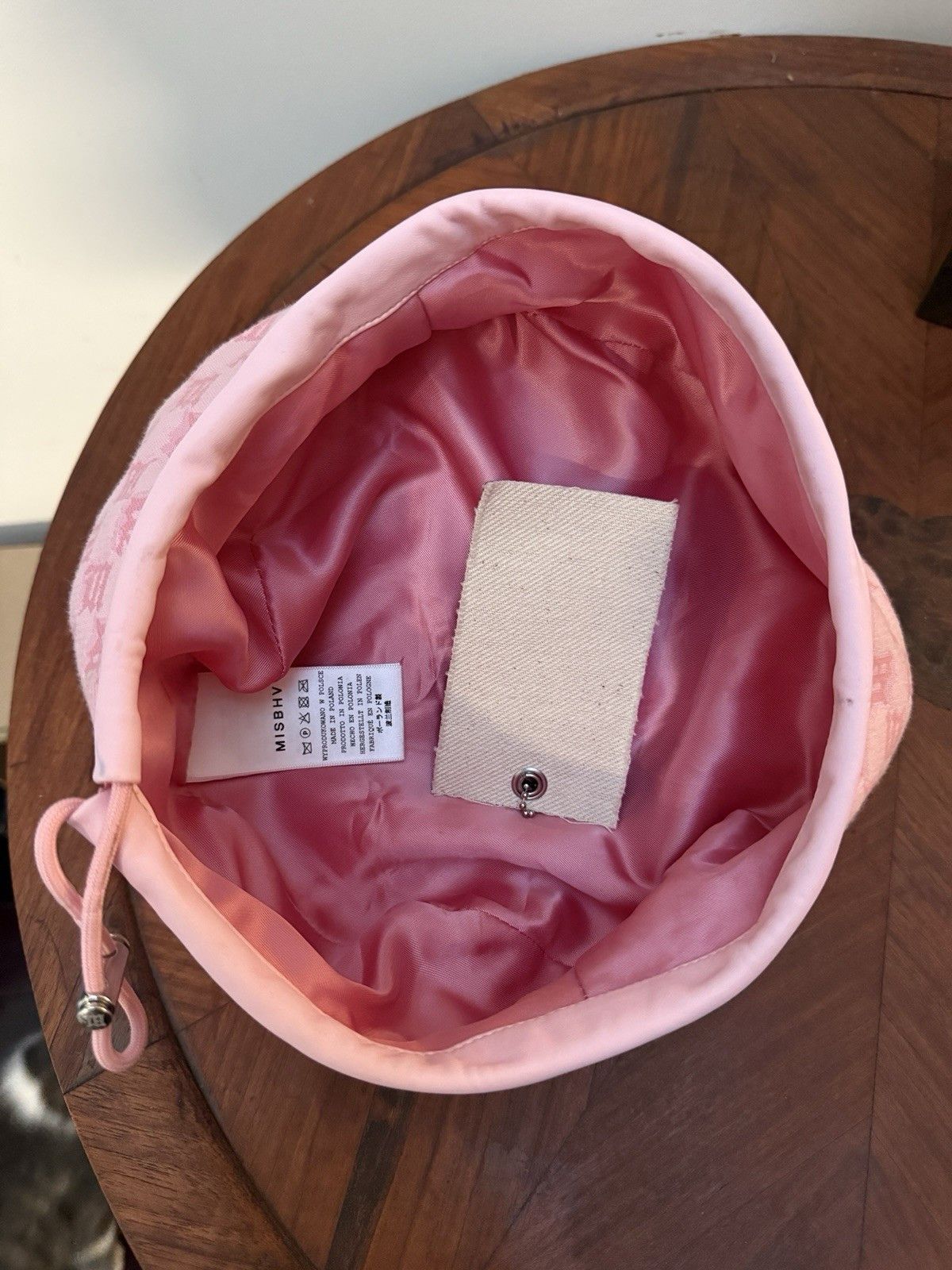 Misbhv Inside A Dark Echo Pink Beret Hat New With Defects Size ONE SIZE - 4 Thumbnail