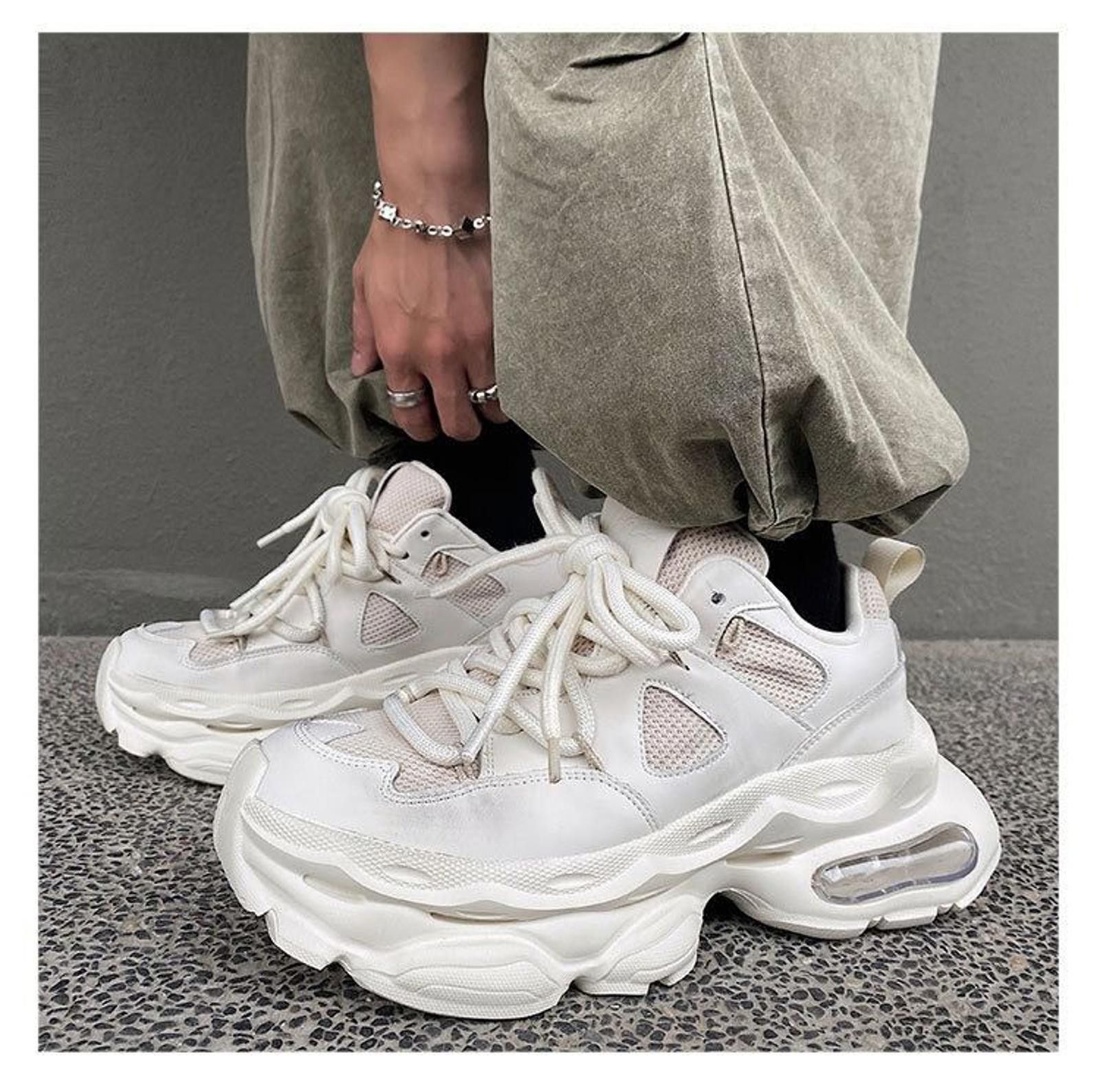 Other White Chunky Sneakers Size US 8 / EU 41 - 2 Thumbnail