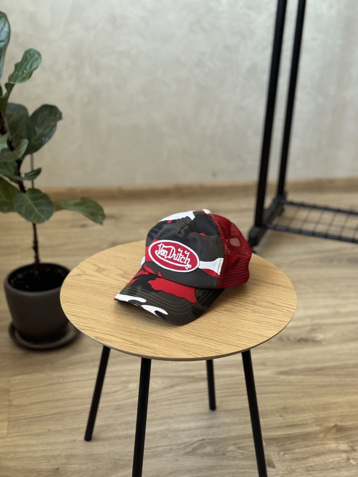 Von Dutch Vintage Y2K Von Dutch Camo Mesh Cap Size ONE SIZE - 1 Thumbnail