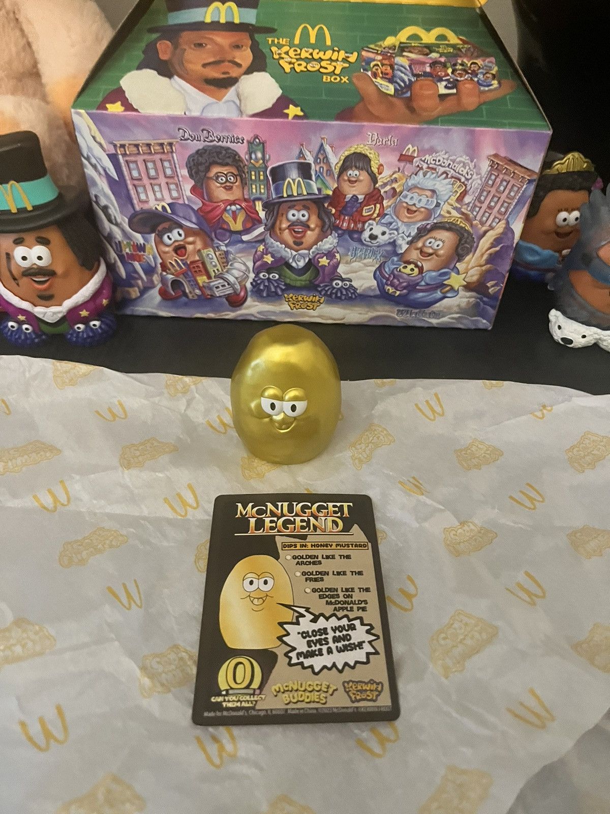 Asspizza Kerwin Frost x Mcdonald's RARE Golden Legend 7/7 toy ...