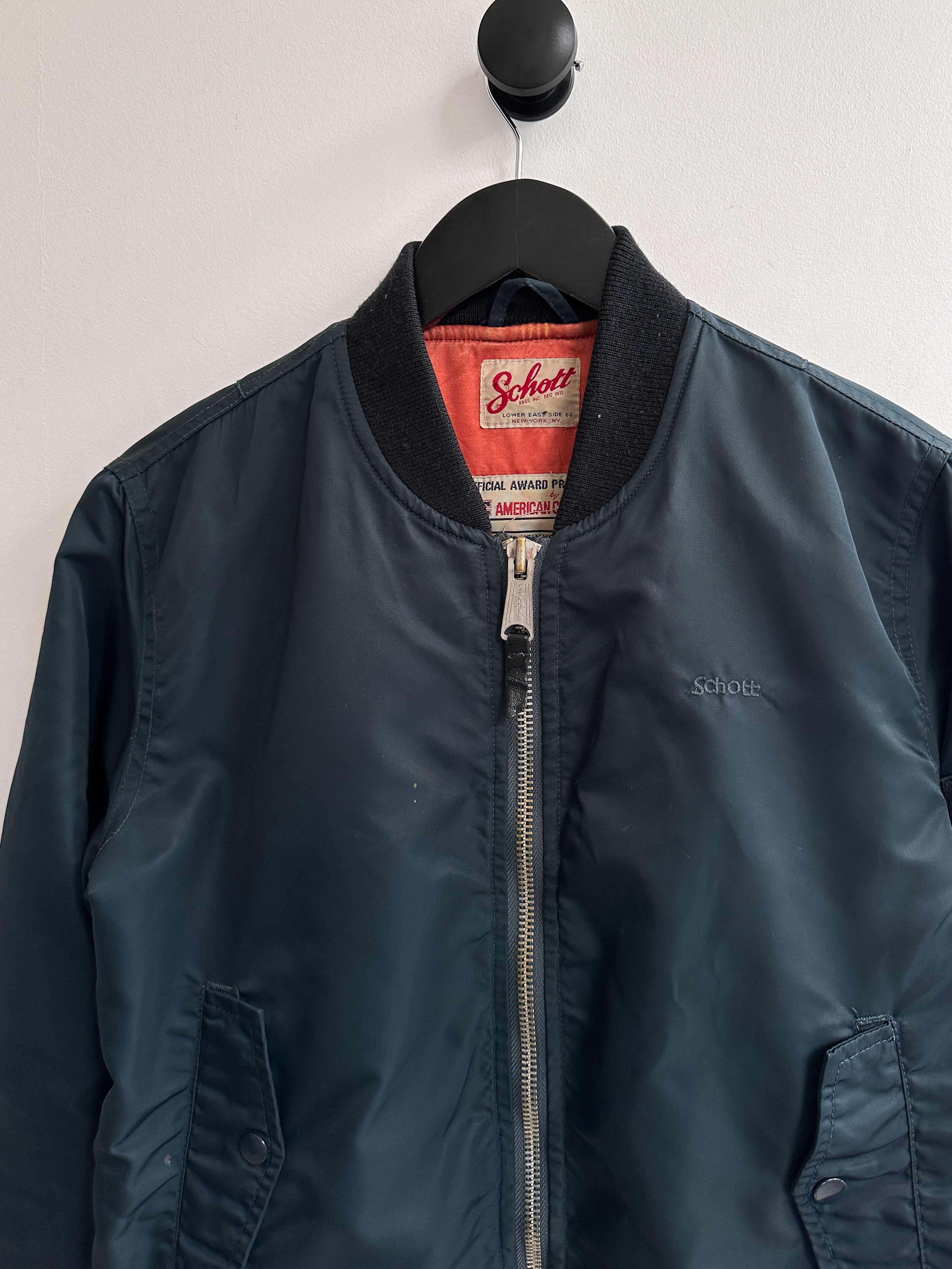 Schott Vintage Schott Bomber Jacket Size L / US 10 / IT 46 - 7 Thumbnail