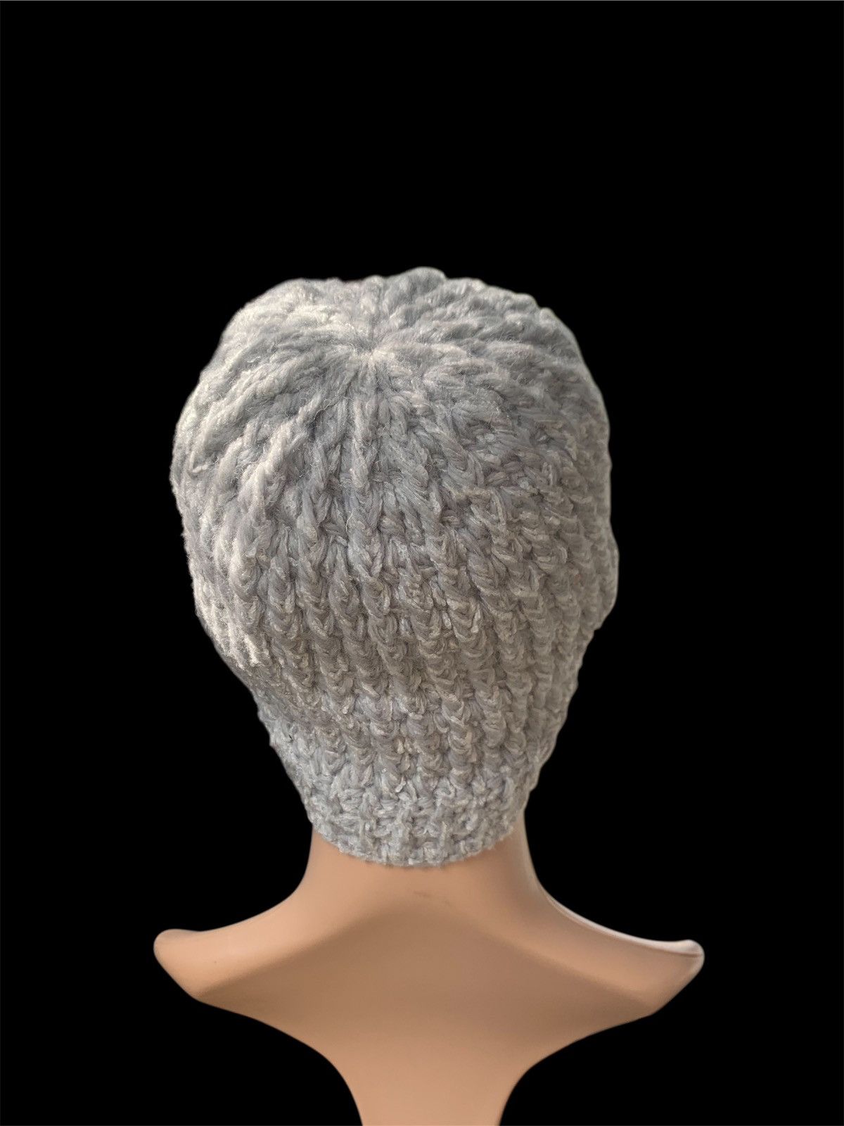 Handmade × Japanese Brand × Vintage crochet knitted handmade beanie hats Size ONE SIZE - 5 Thumbnail