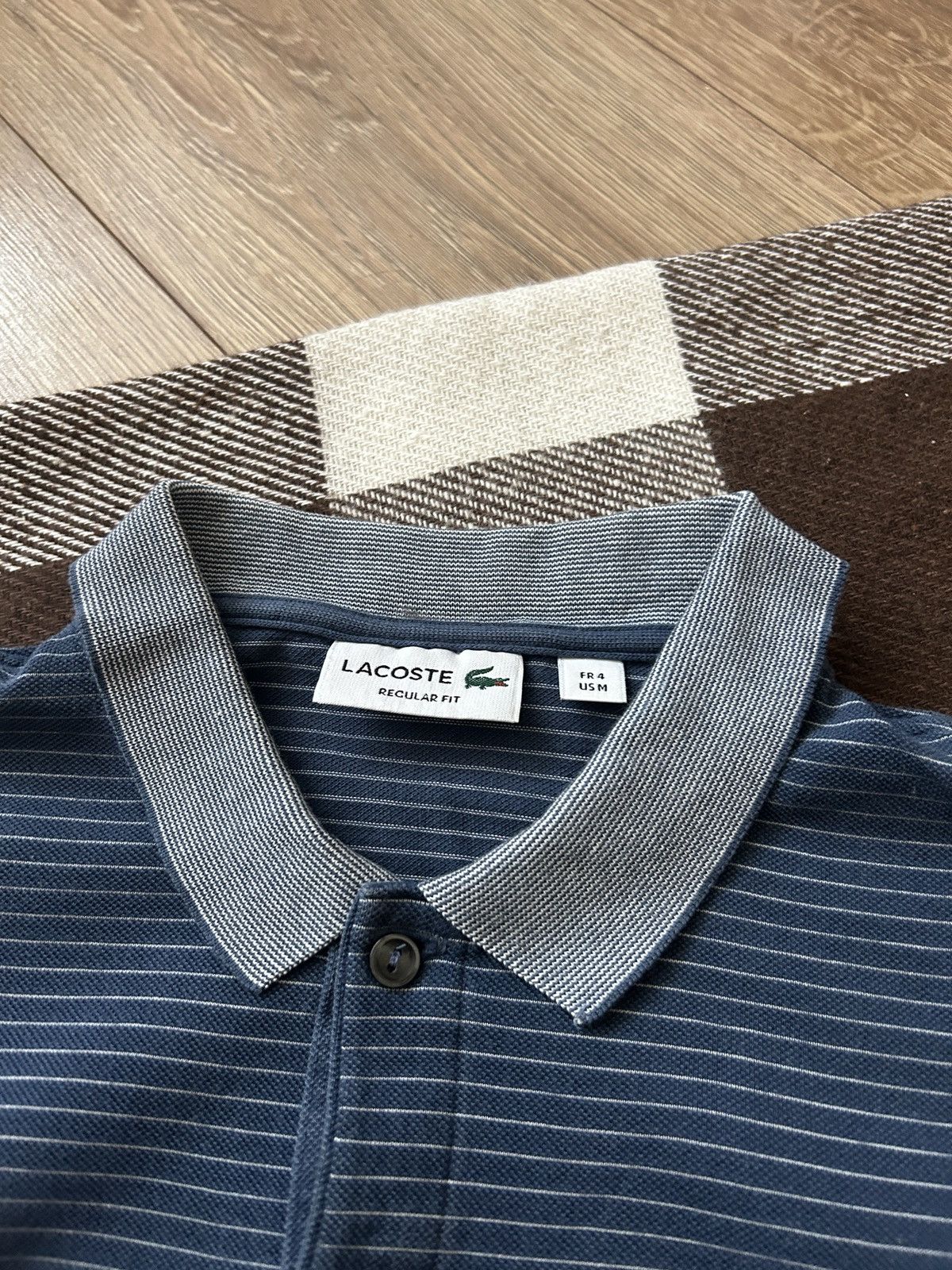Lacoste Lacoste stripped long-sleeved mens old money Size US M / EU 48-50 / 2 - 3 Thumbnail