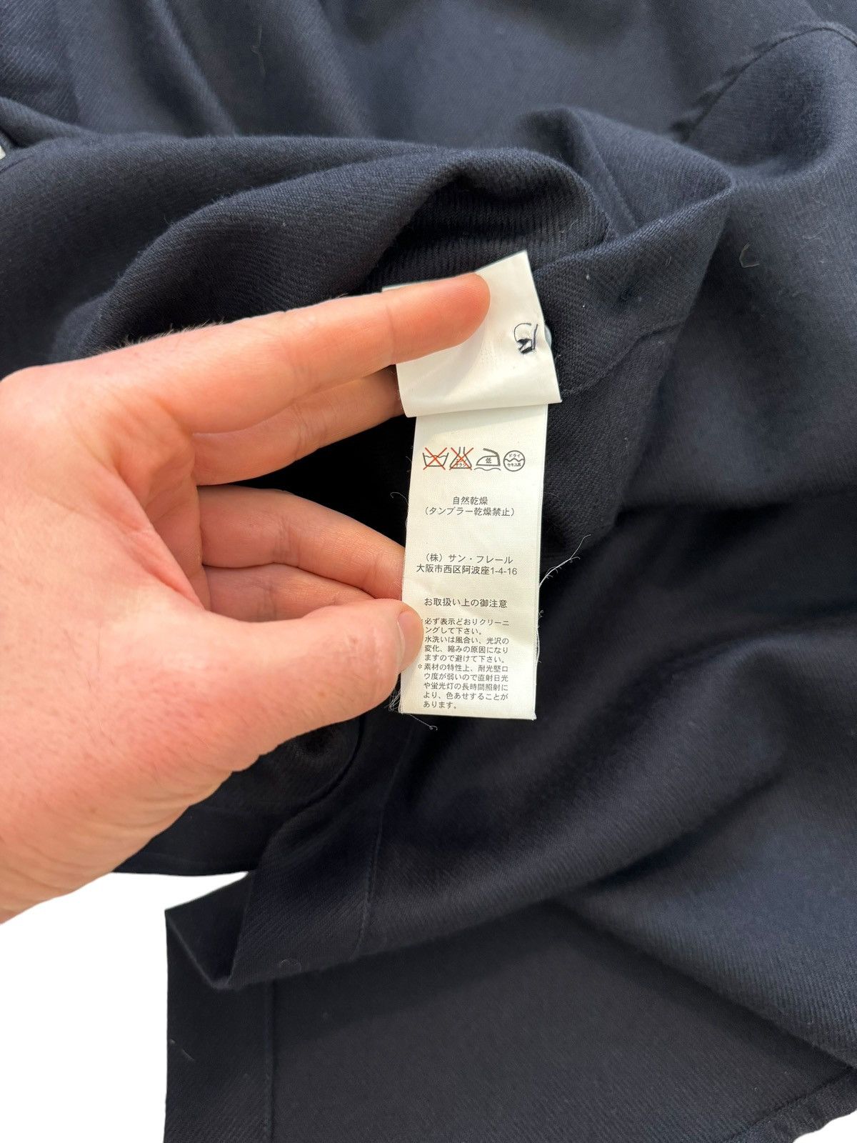 Raf Simons AW03 “Closer” Wool Bondage Strap Shirt Size US M / EU 48-50 / 2 - 8 Thumbnail