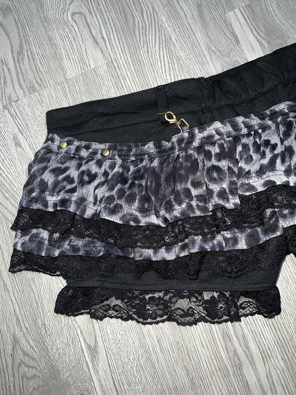 Japanese Brand Dialle Laisen Gyaru leopard micro skorts ☠️💗 Size 26" / US 2 / IT 38 - 12 Thumbnail