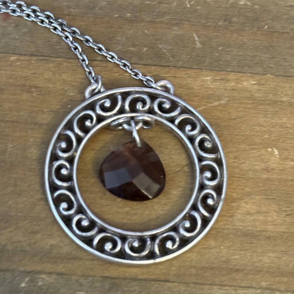 Brighton Brighton silver tone crystal ball pendant necklace Size ONE SIZE - 3 Thumbnail