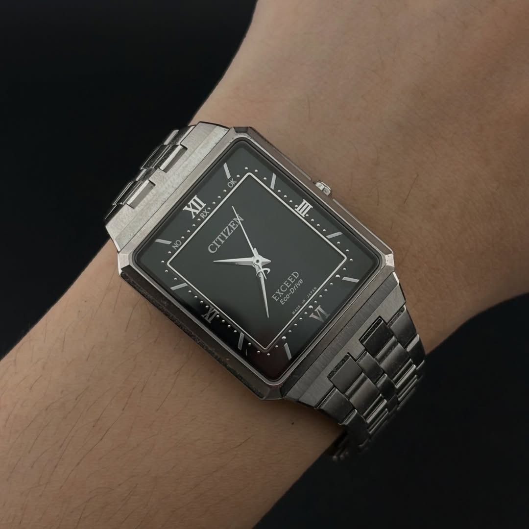 Citizen NOS CITIZEN TANK EXCEED ECO DRIVE EDB74-5001 Size 40 - 2 Thumbnail