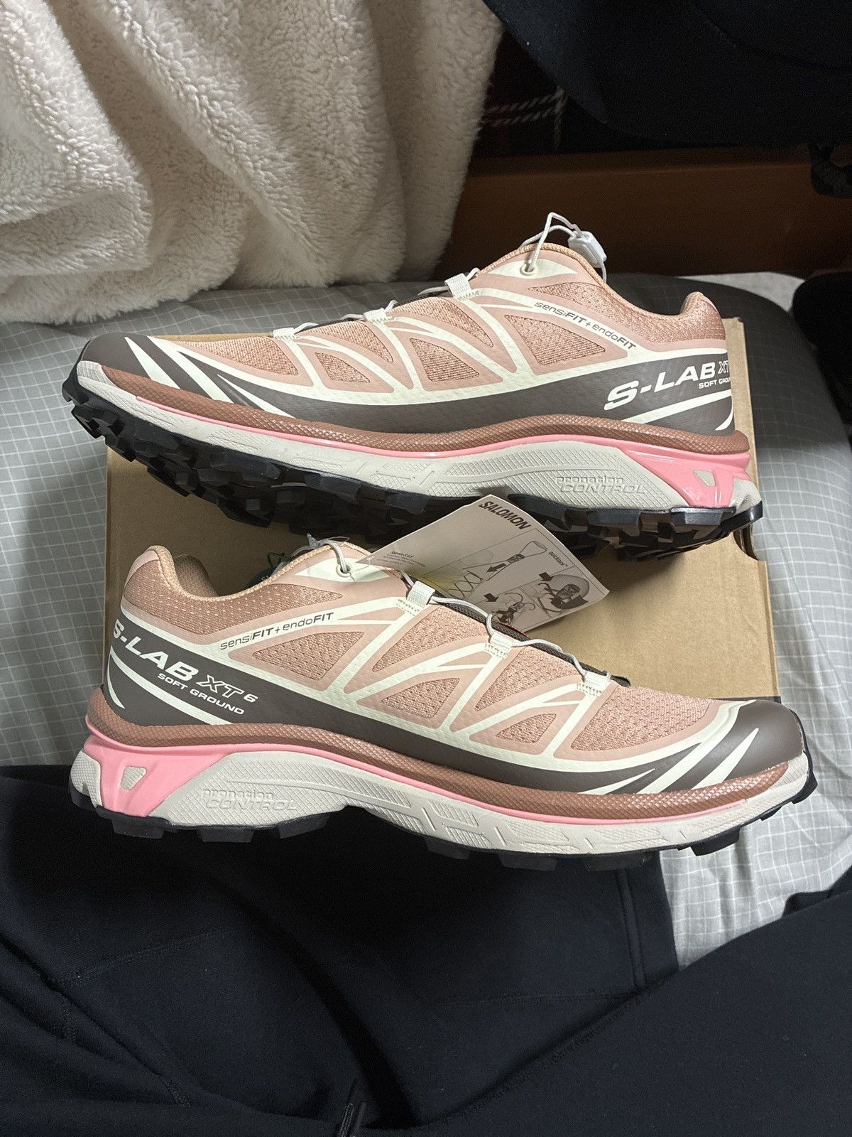 Salomon Size 9.5 - Salomon XT-6 Mahogany Rose Earth Brown Size US 9.5 / EU 42-43 - 2 Thumbnail