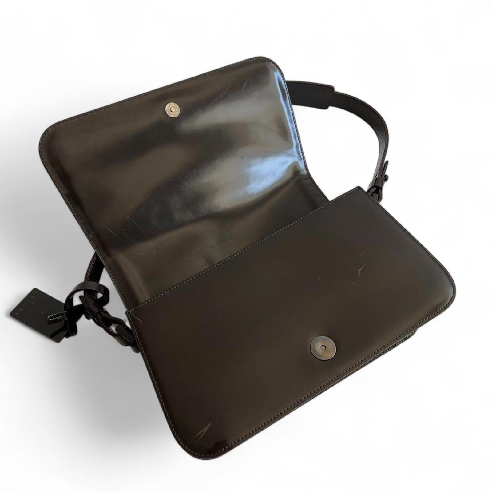 バッグ CELINE HAIR CALF FUR LEATHER HAND BAG CELINE HAIR CALF FUR LEATHER HAND BAG Celine Calf Hair Logo Mini