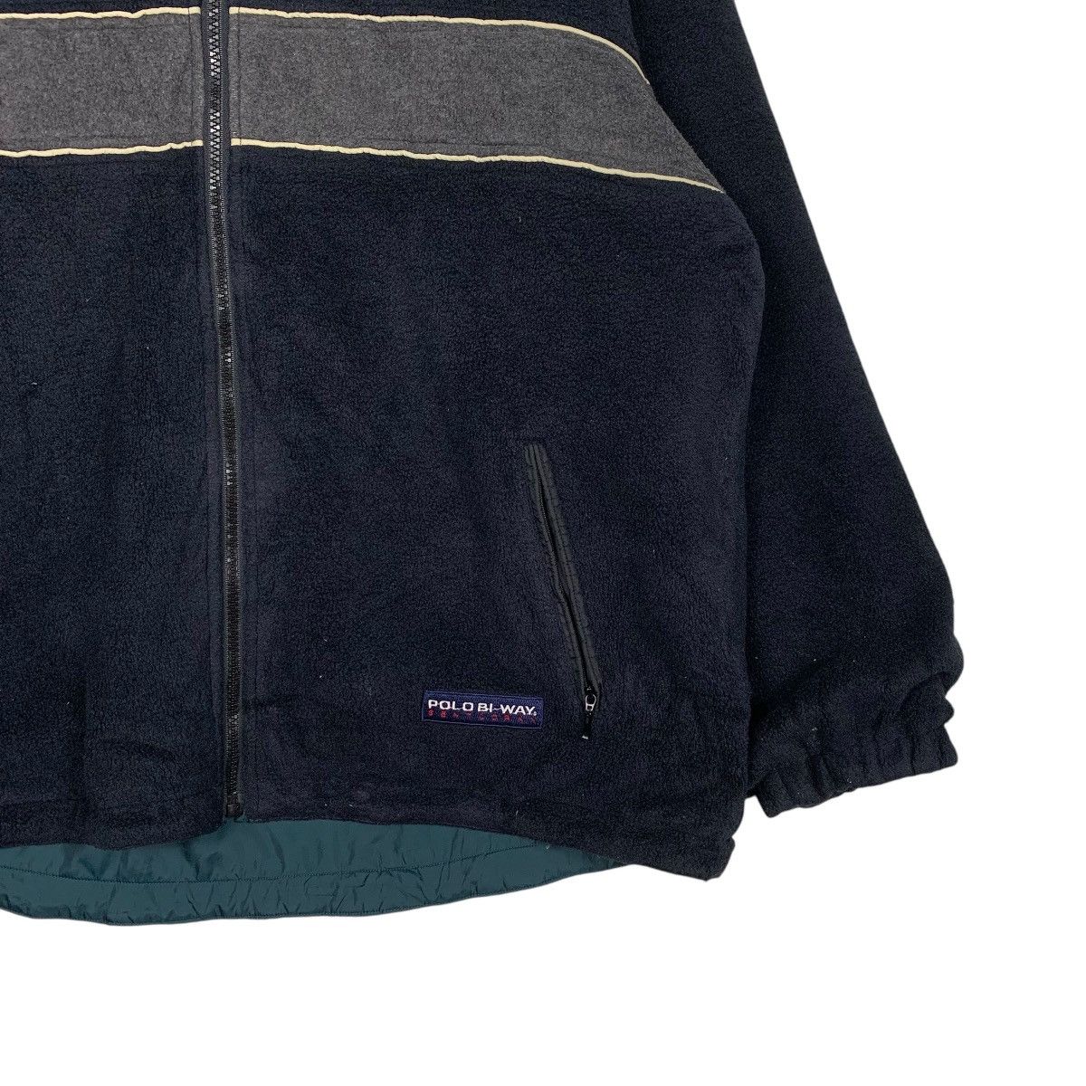 Japanese Brand Polo Bi-Way Sentroran Fleece Jacket Size US L / EU 52-54 / 3 - 6 Thumbnail