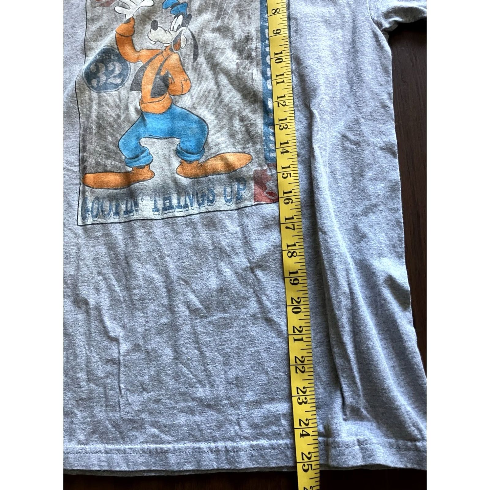 Disney Walt Disney World Goofy Est 32’ Goofin’ Things Up Short Sleeve Shirt S Gray Goofy Disney Shirt Mens Size US S / EU 44-46 / 1 - 5 Thumbnail