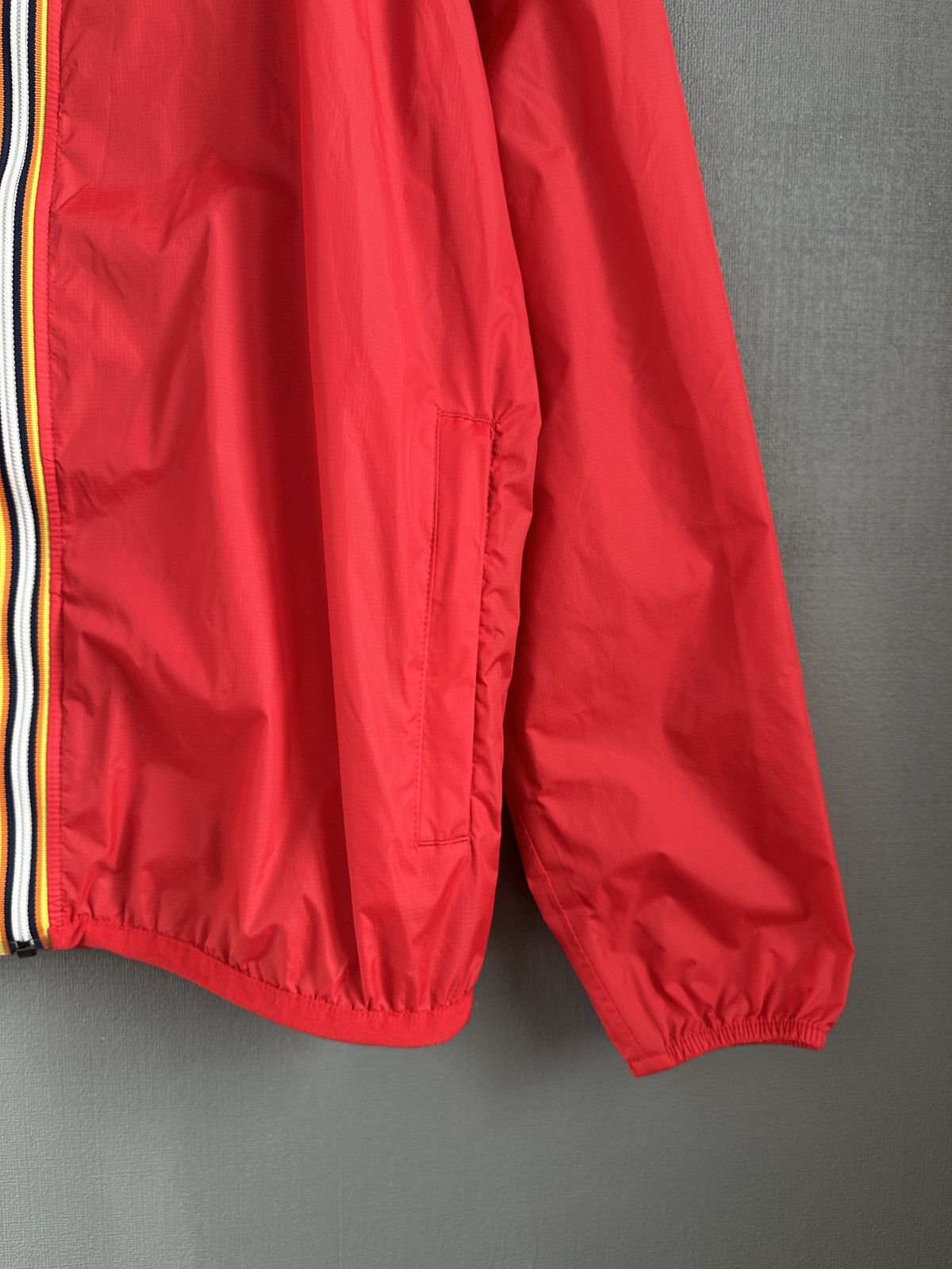 K-Way K-Way Le Vrai 3.0 Claude Waterproof Packable Red Jacket sz M Size US M / EU 48-50 / 2 - 9 Thumbnail
