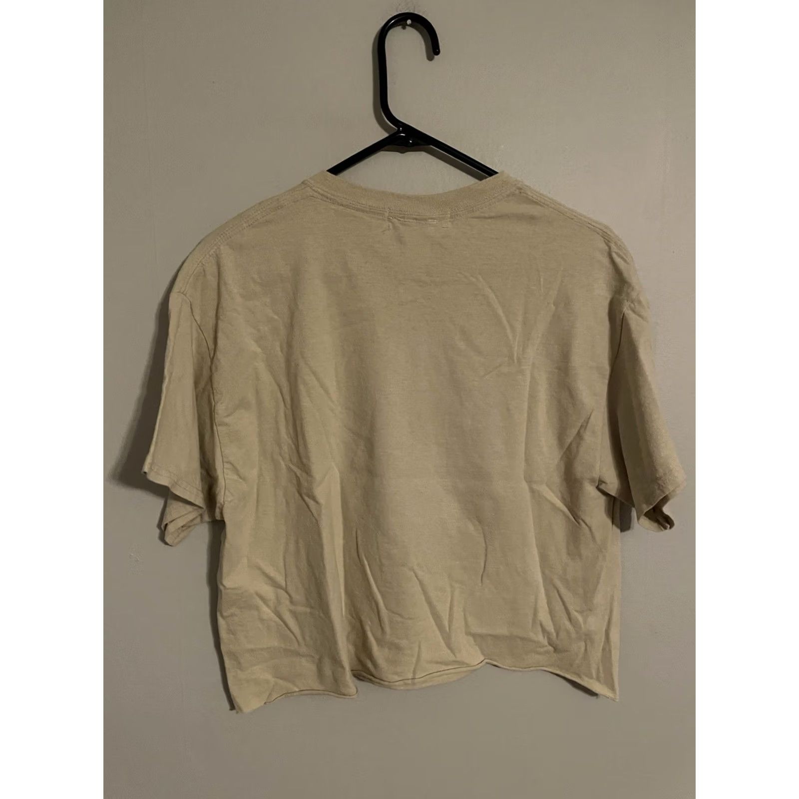 Junk Food VINTAGE The Simpsons Junk Food Bart Beige Cropped S/S T-Shirt Tee Women's Medium Size M / US 6-8 / IT 42-44 - 3 Thumbnail