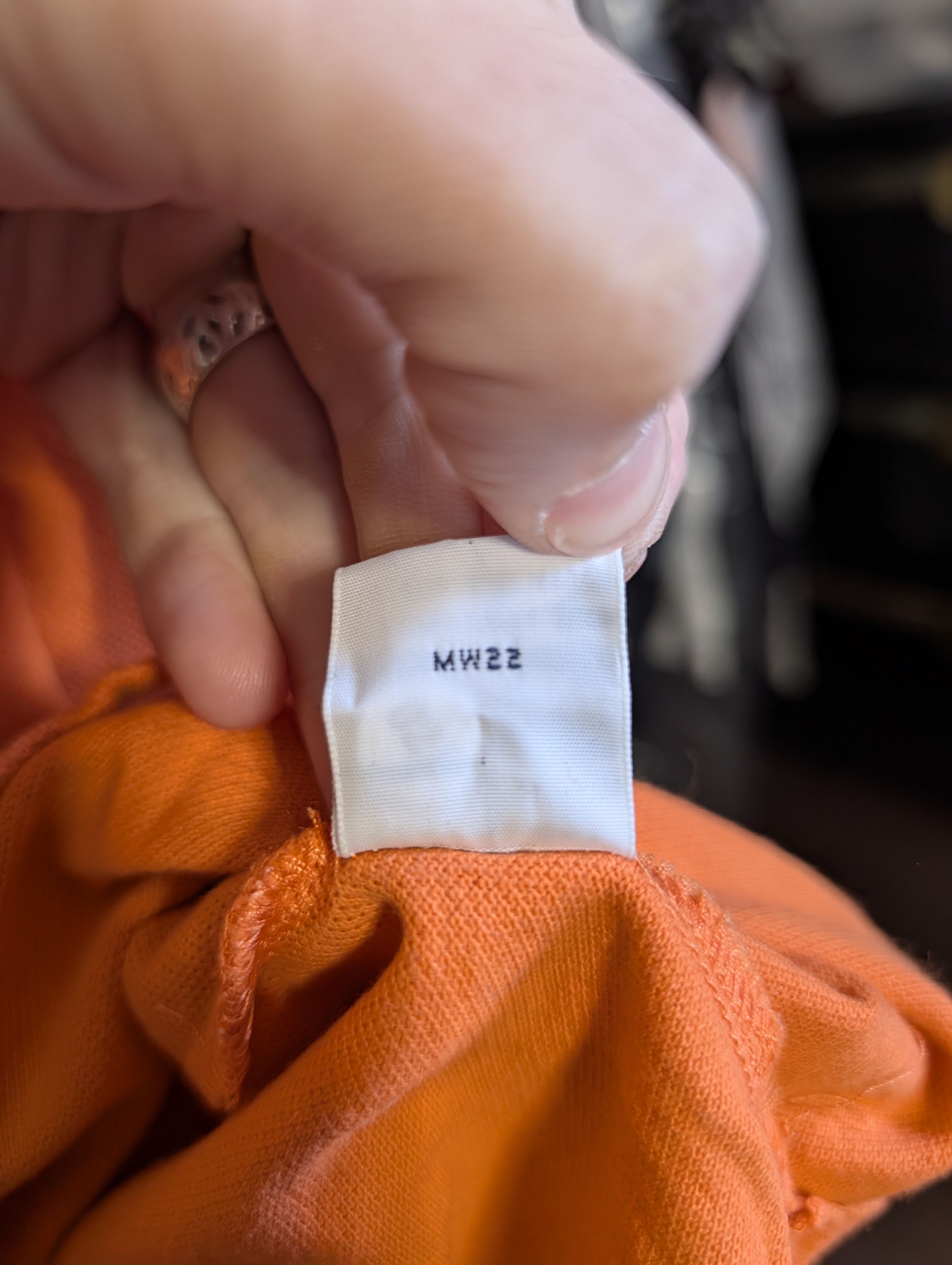 Polo Ralph Lauren Vintage orange logo embroidered S/S polo shirt M Size US M / EU 48-50 / 2 - 11 Thumbnail