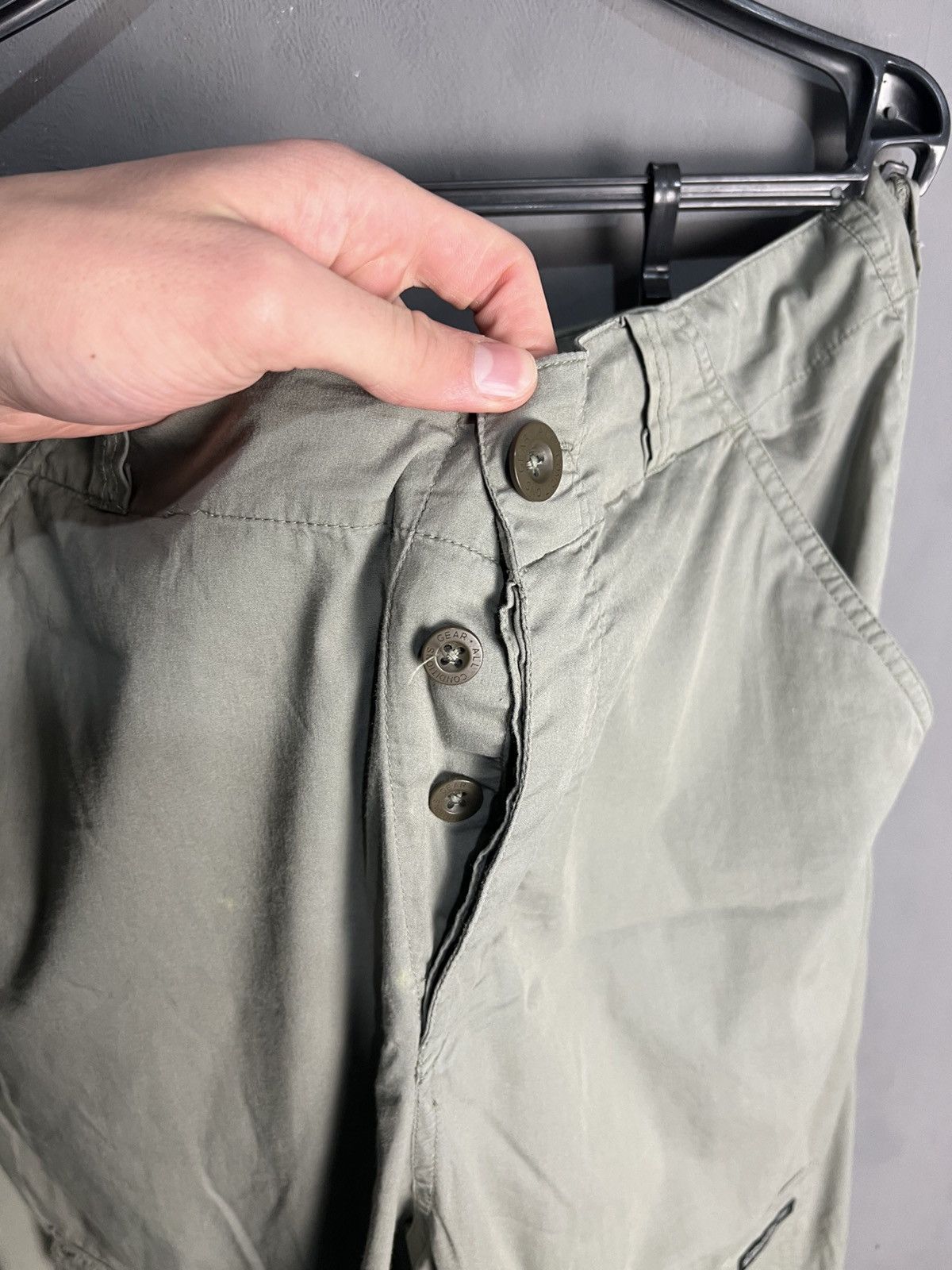 Nike Vintage Nike Acg Cargo Pants Drill Y2K Men’s Drill Nylon Size US 34 / EU 50 - 5 Thumbnail